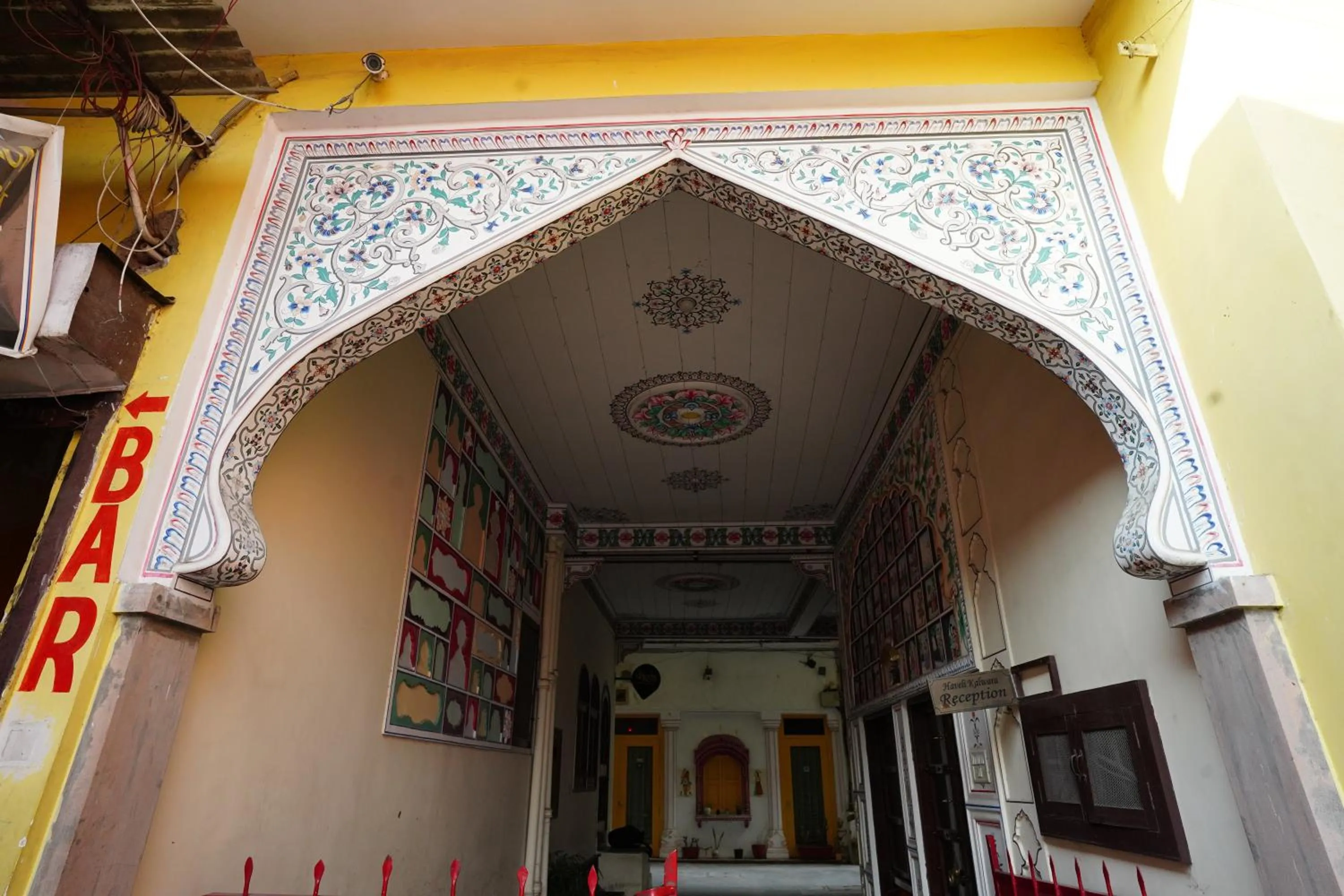 Facade/entrance in Haveli Kalwara - A Heritage Hotel