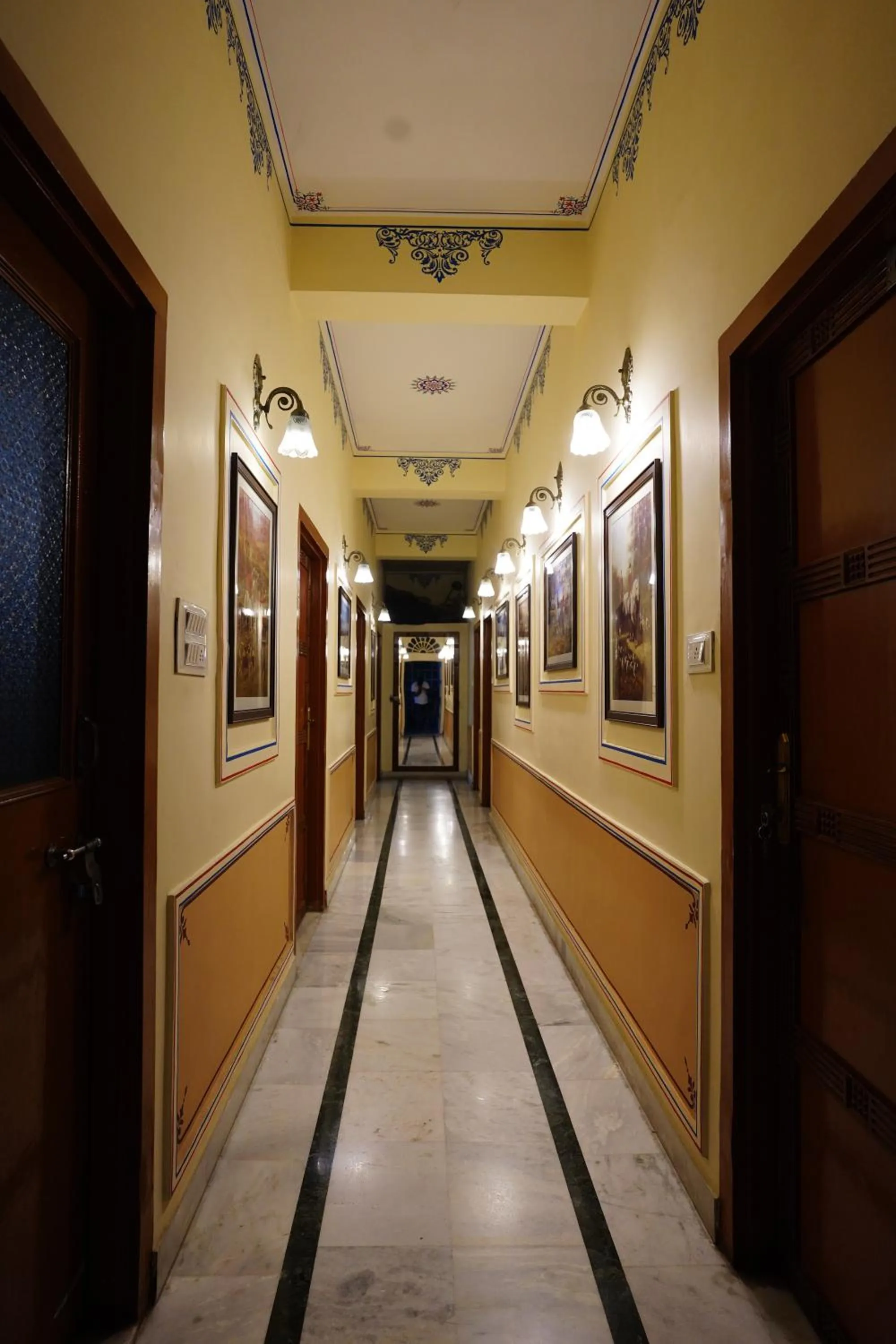 Lobby or reception in Haveli Kalwara - A Heritage Hotel