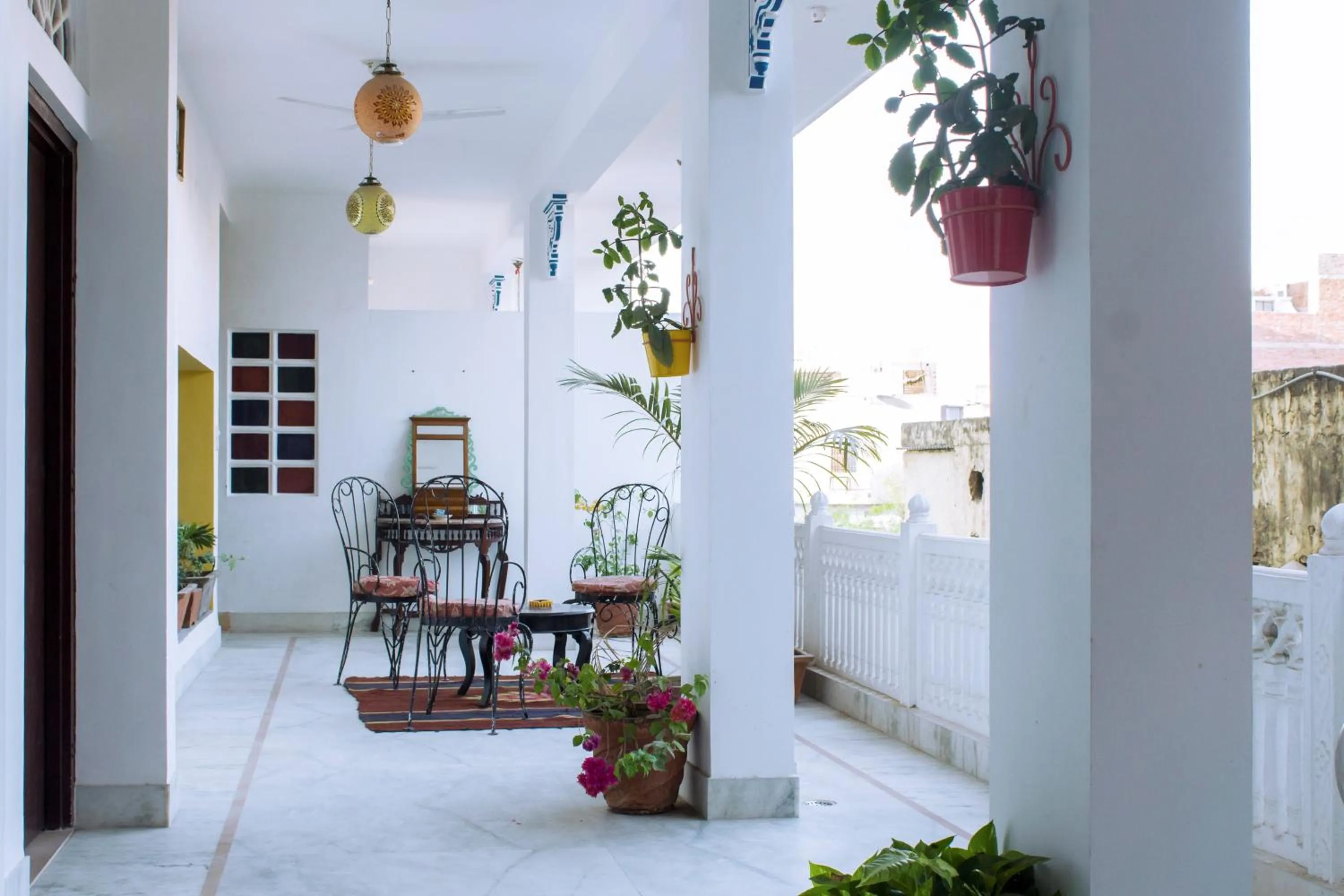 Balcony/Terrace in Haveli Kalwara - A Heritage Hotel
