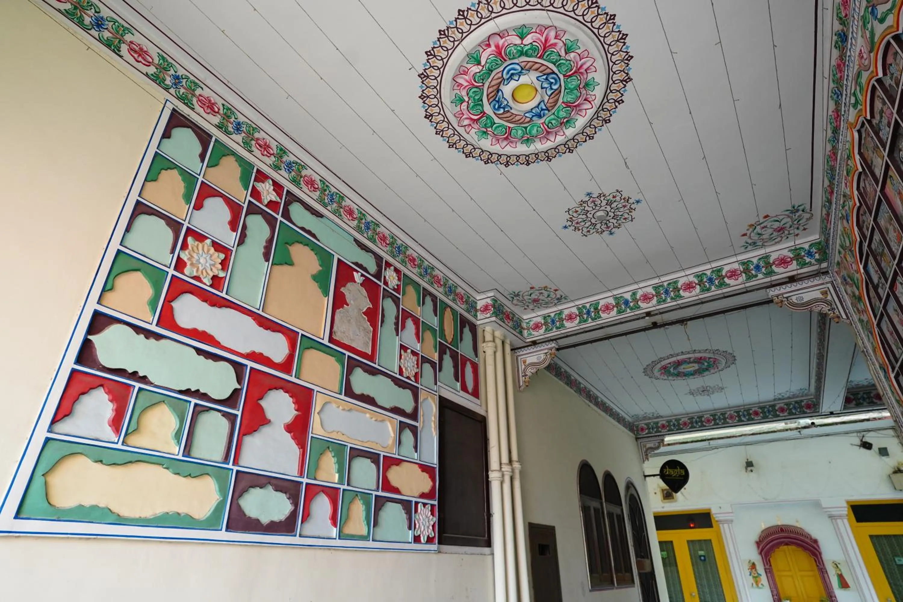 Decorative detail in Haveli Kalwara - A Heritage Hotel