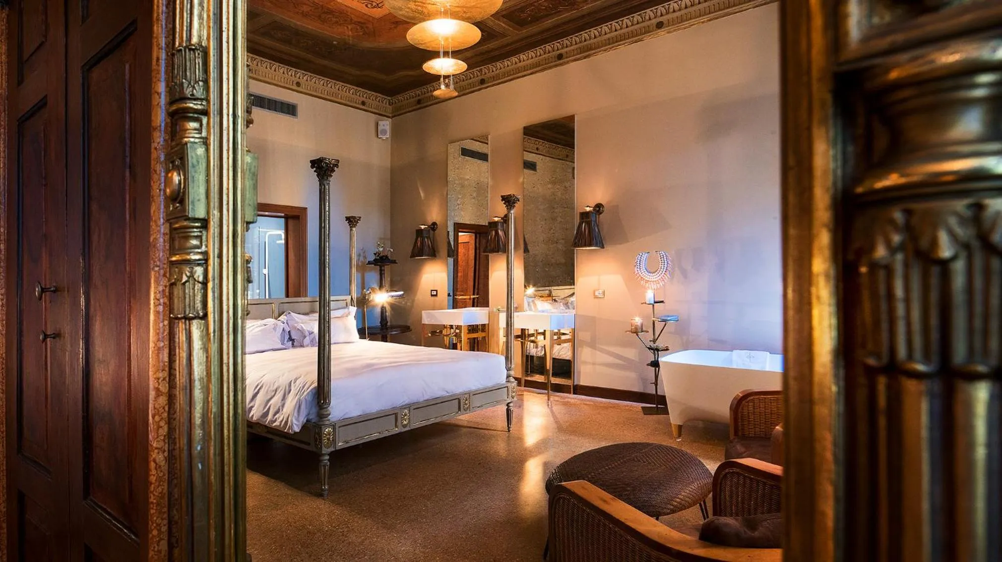 Bed in Hotel Heureka