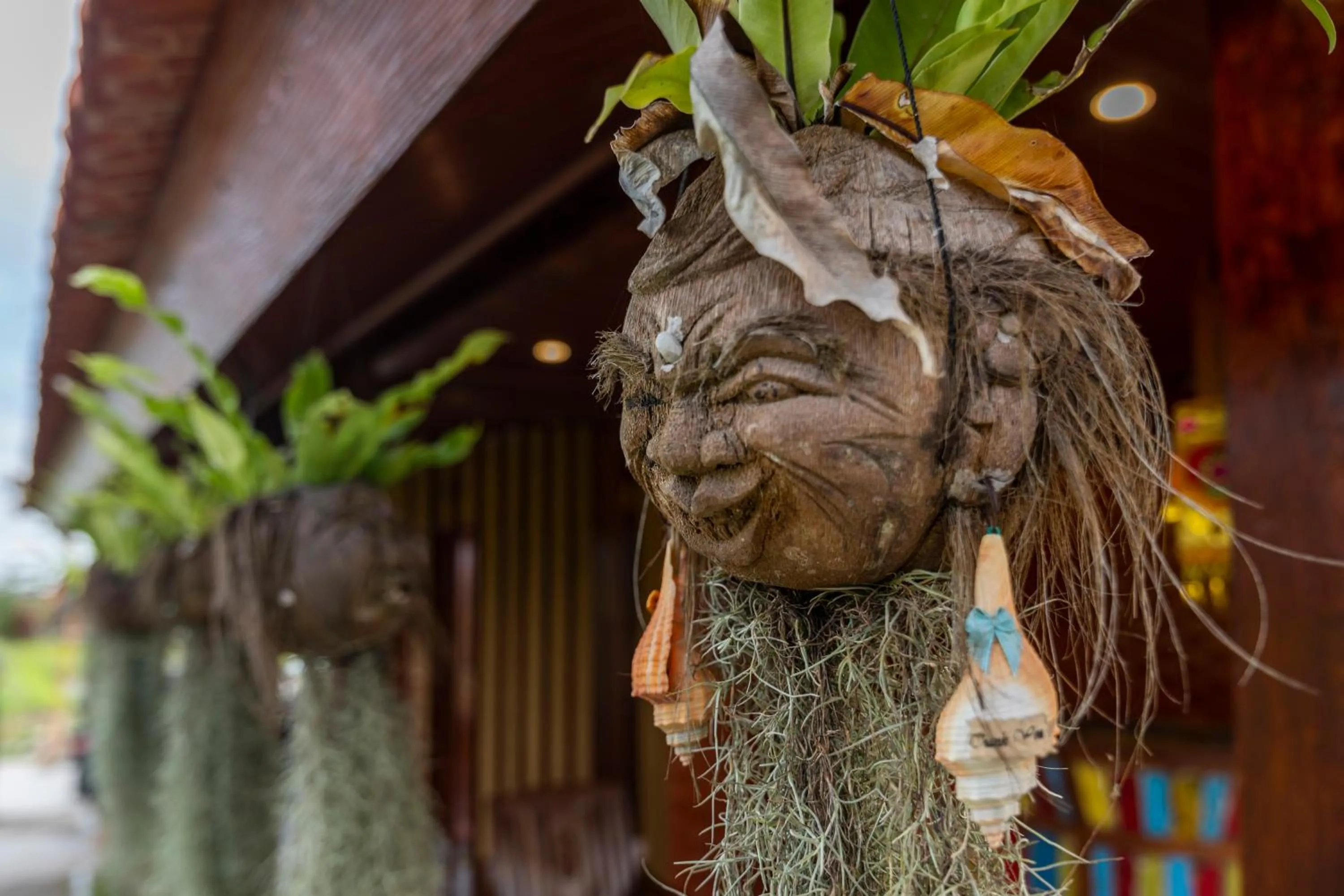 Decorative detail in Umesari Villa Sebatu by Dhananjaya Hospitality