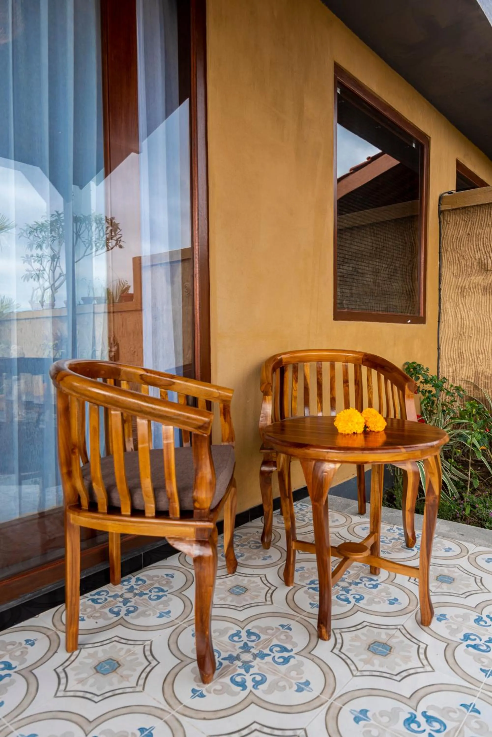 Patio in Umesari Villa Sebatu by Dhananjaya Hospitality