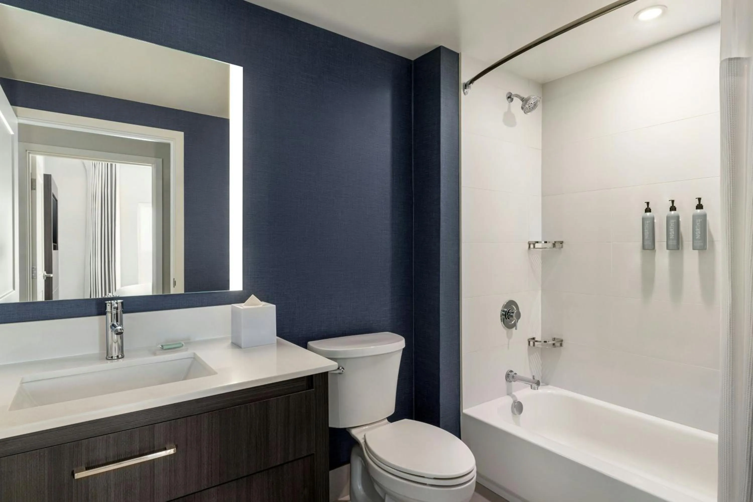 Bathroom in Residence Inn by Marriott Mechanicsburg