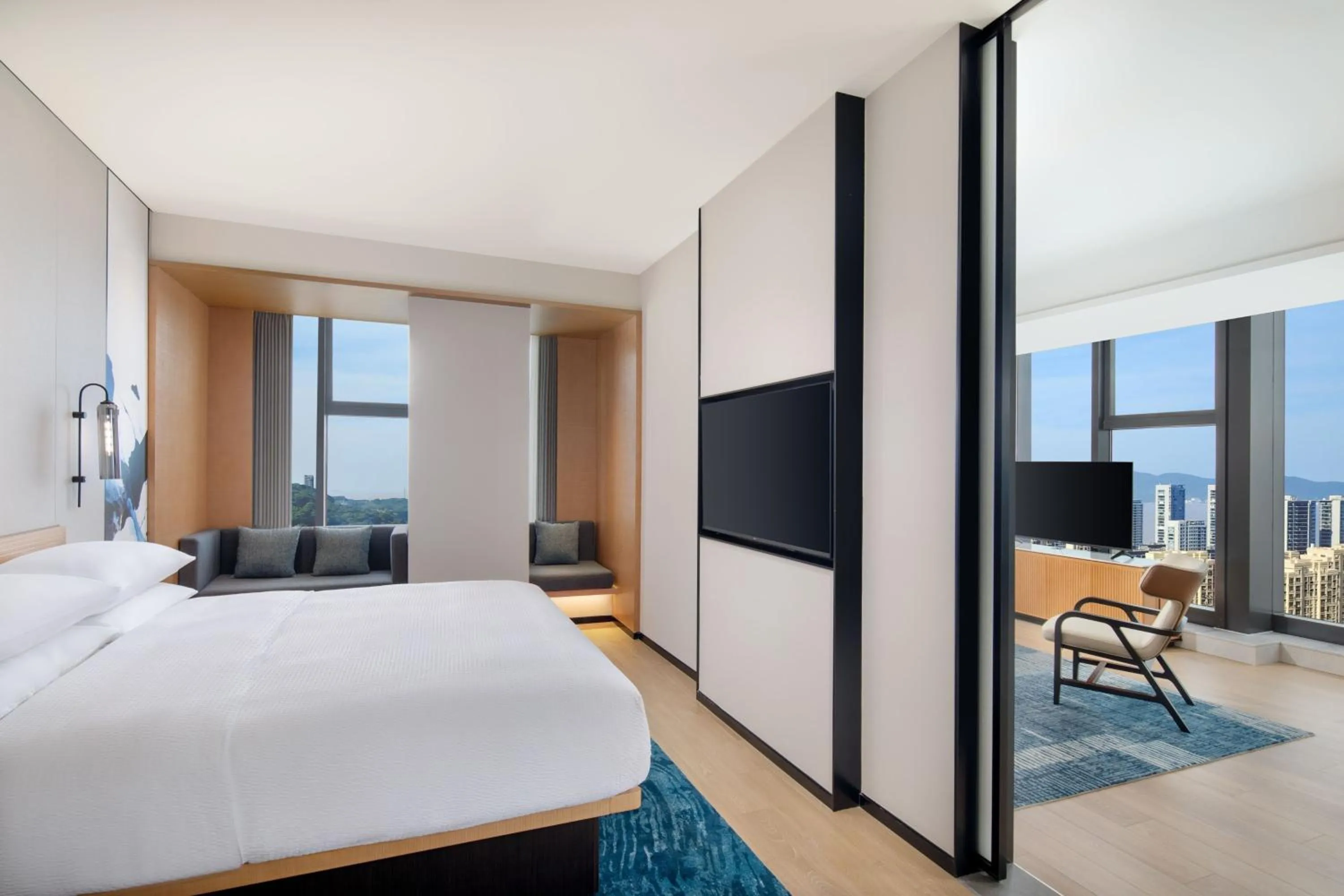 Bedroom, Bed in Fairfield by Marriott Zhoushan Putuo