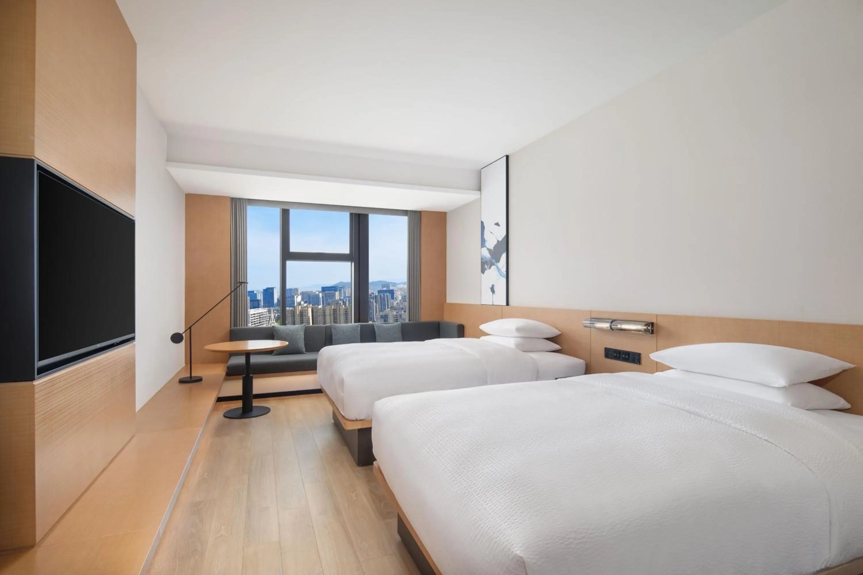 Photo of the whole room, Bed in Fairfield by Marriott Zhoushan Putuo