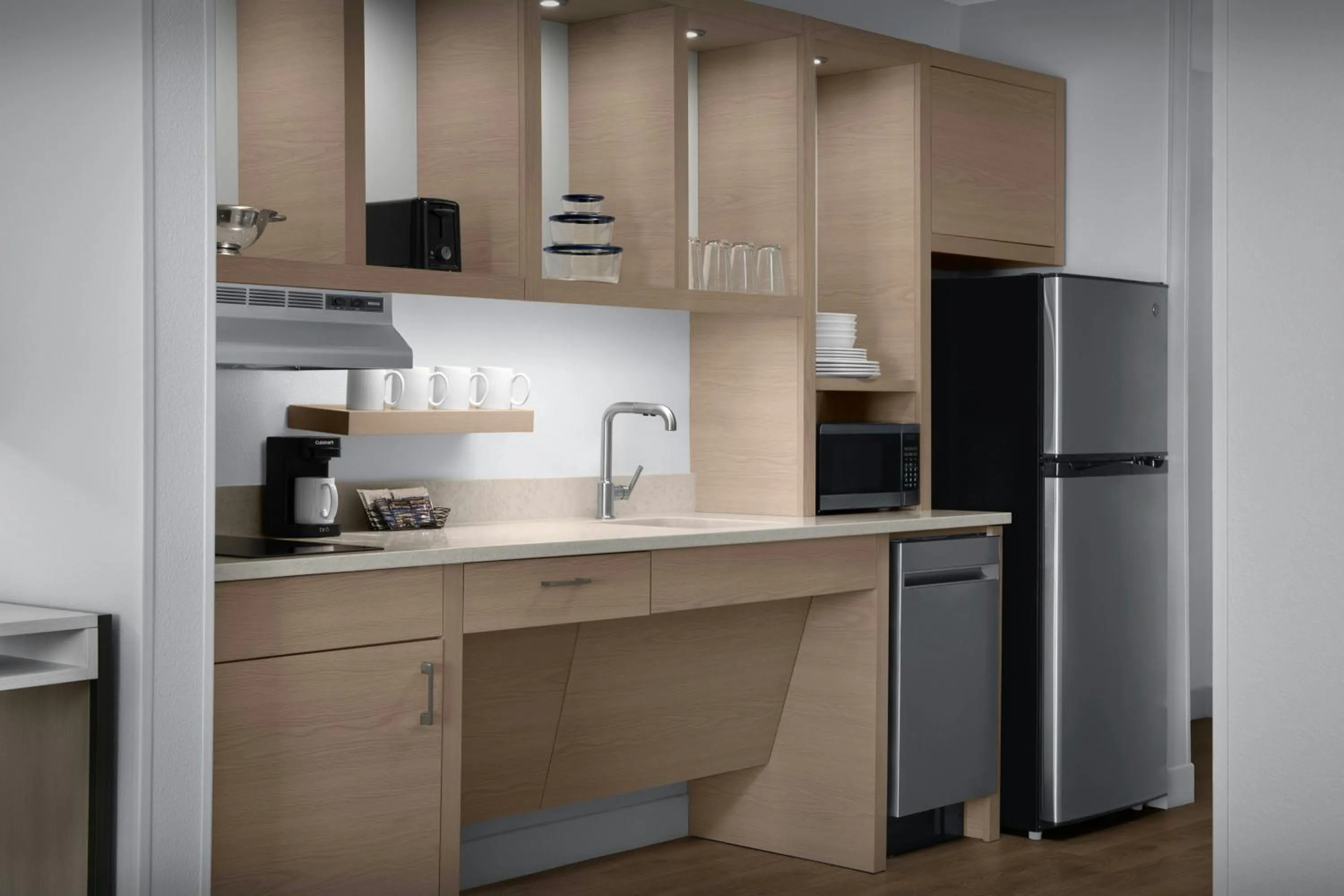 Kitchen or kitchenette in TownePlace Suites by Marriott Fort Myers Gulf Coast