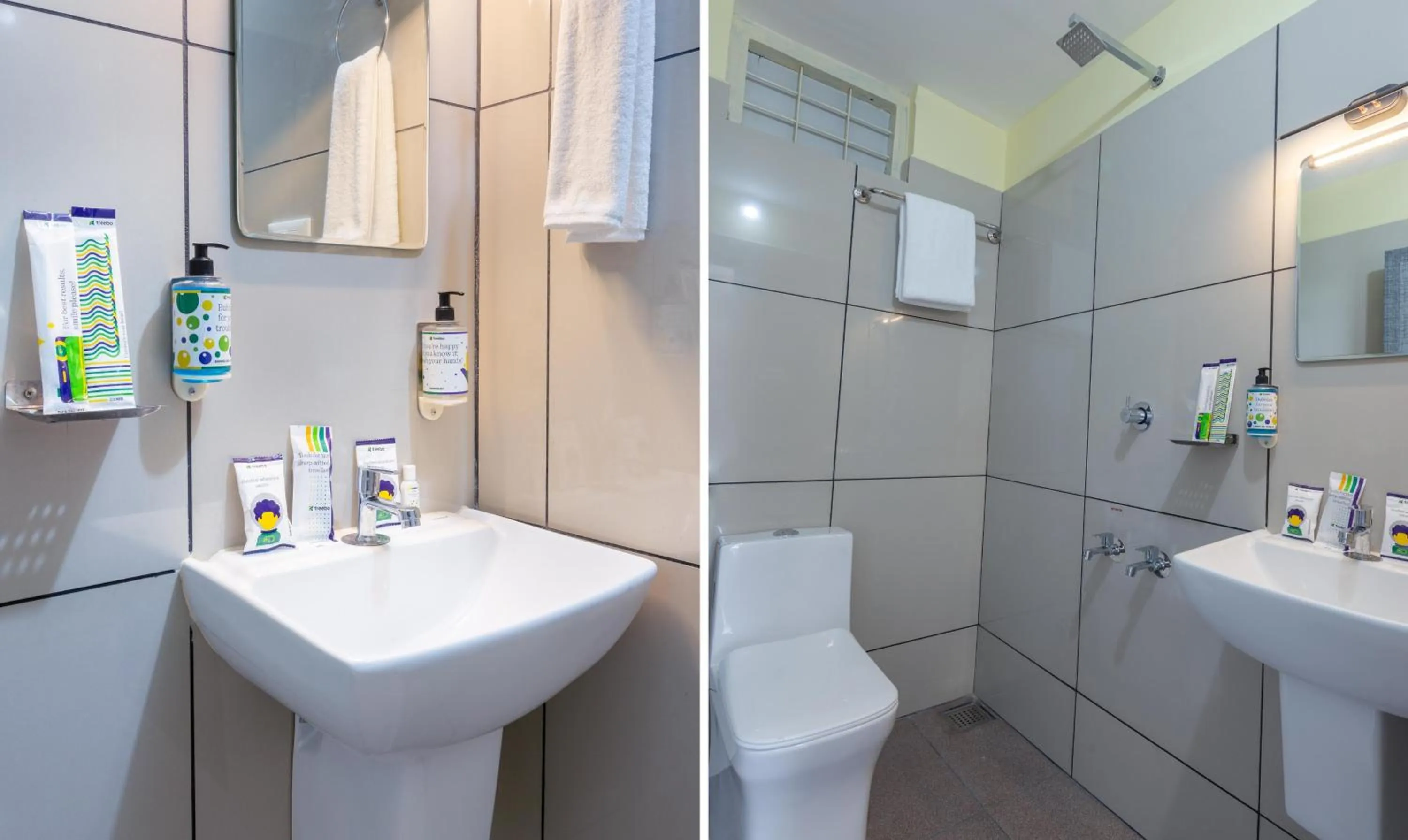 Bathroom in Treebo Airsuite Airport Hotel