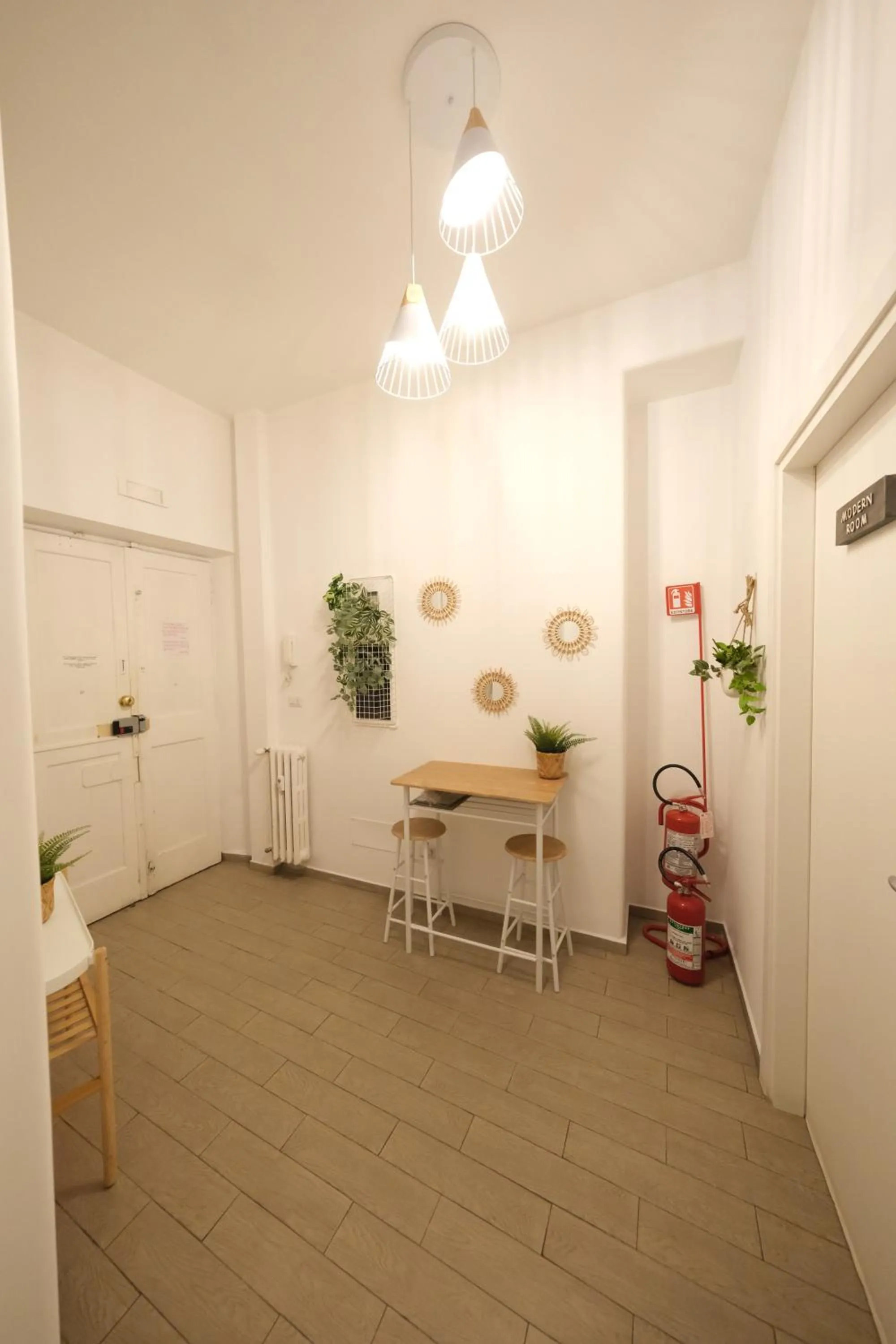 Seating area in Roman Forum Holiday Termini