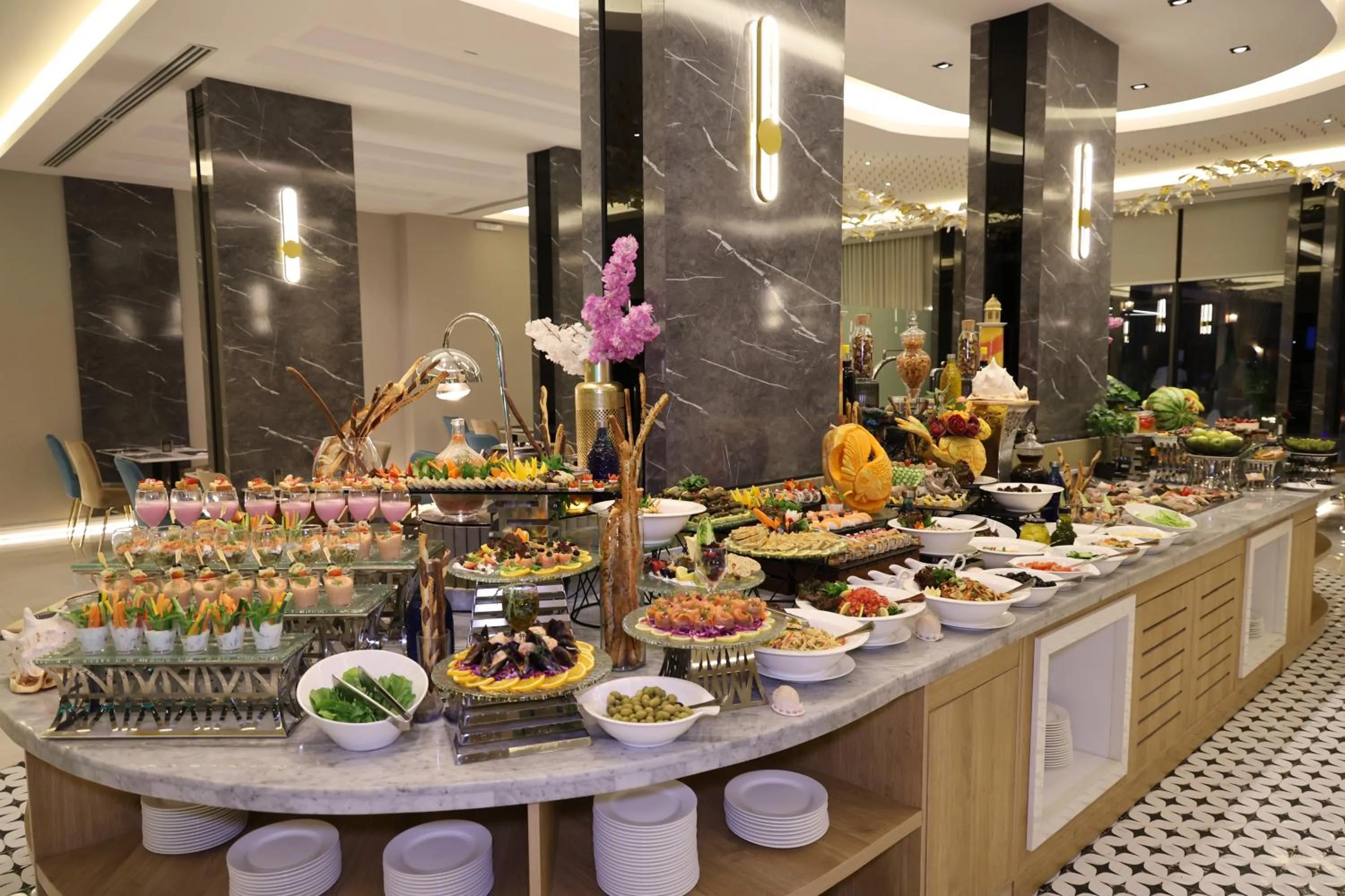 Food in AW Hotel Riyadh