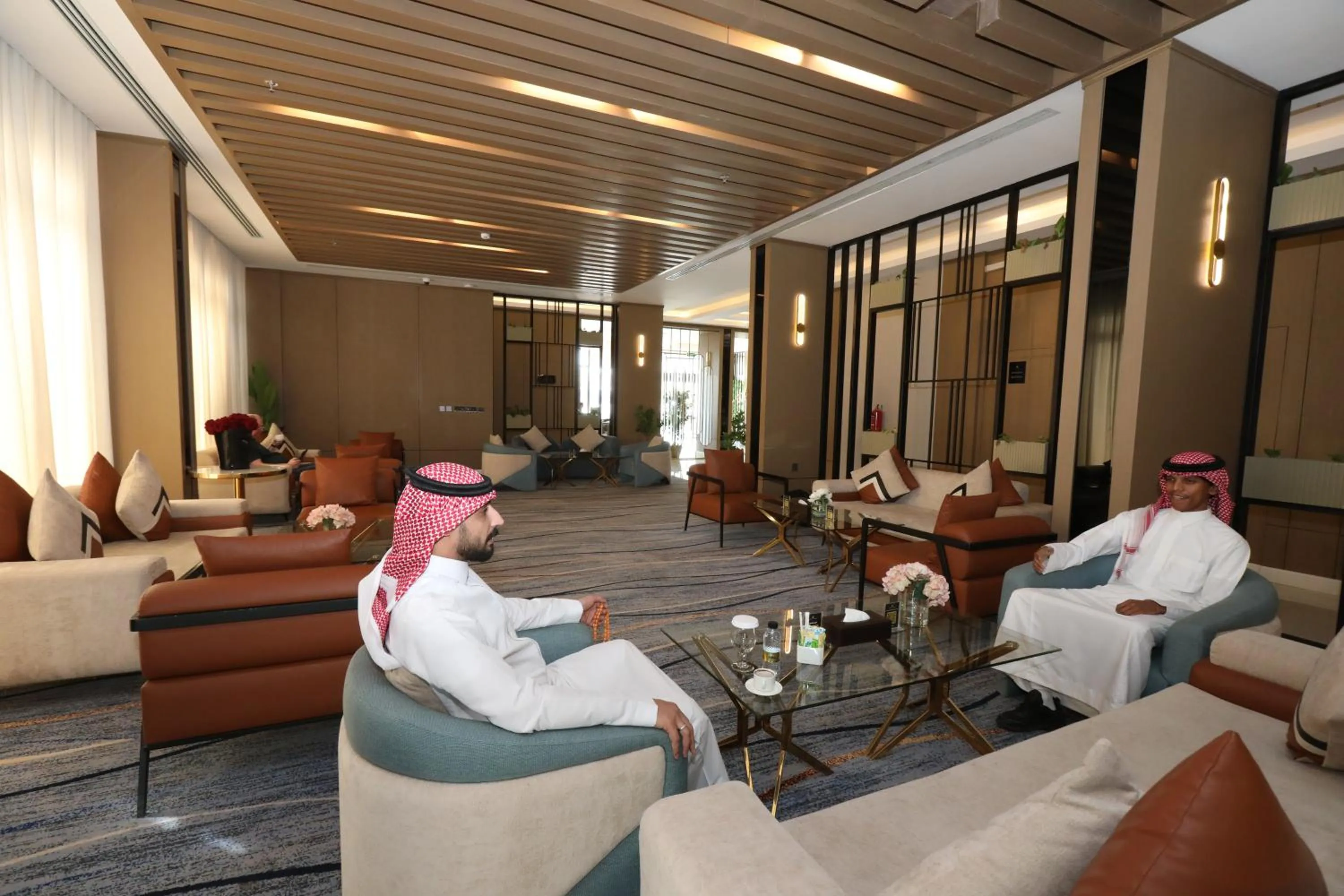 Seating area in AW Hotel Riyadh
