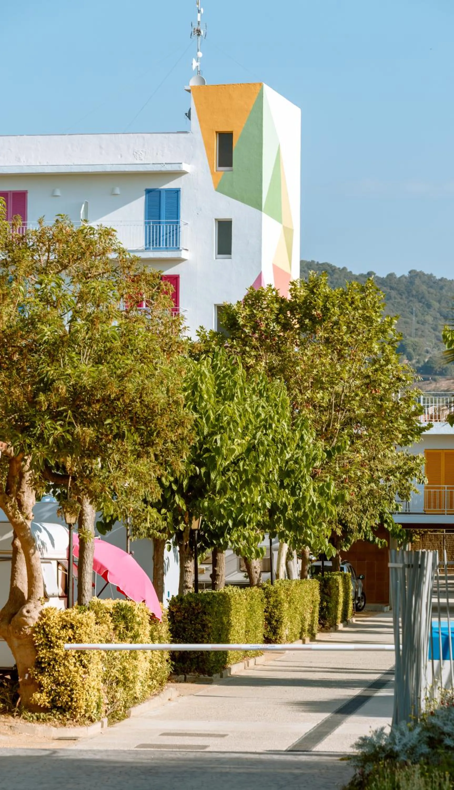 Facade/entrance in Càmping Bellsol