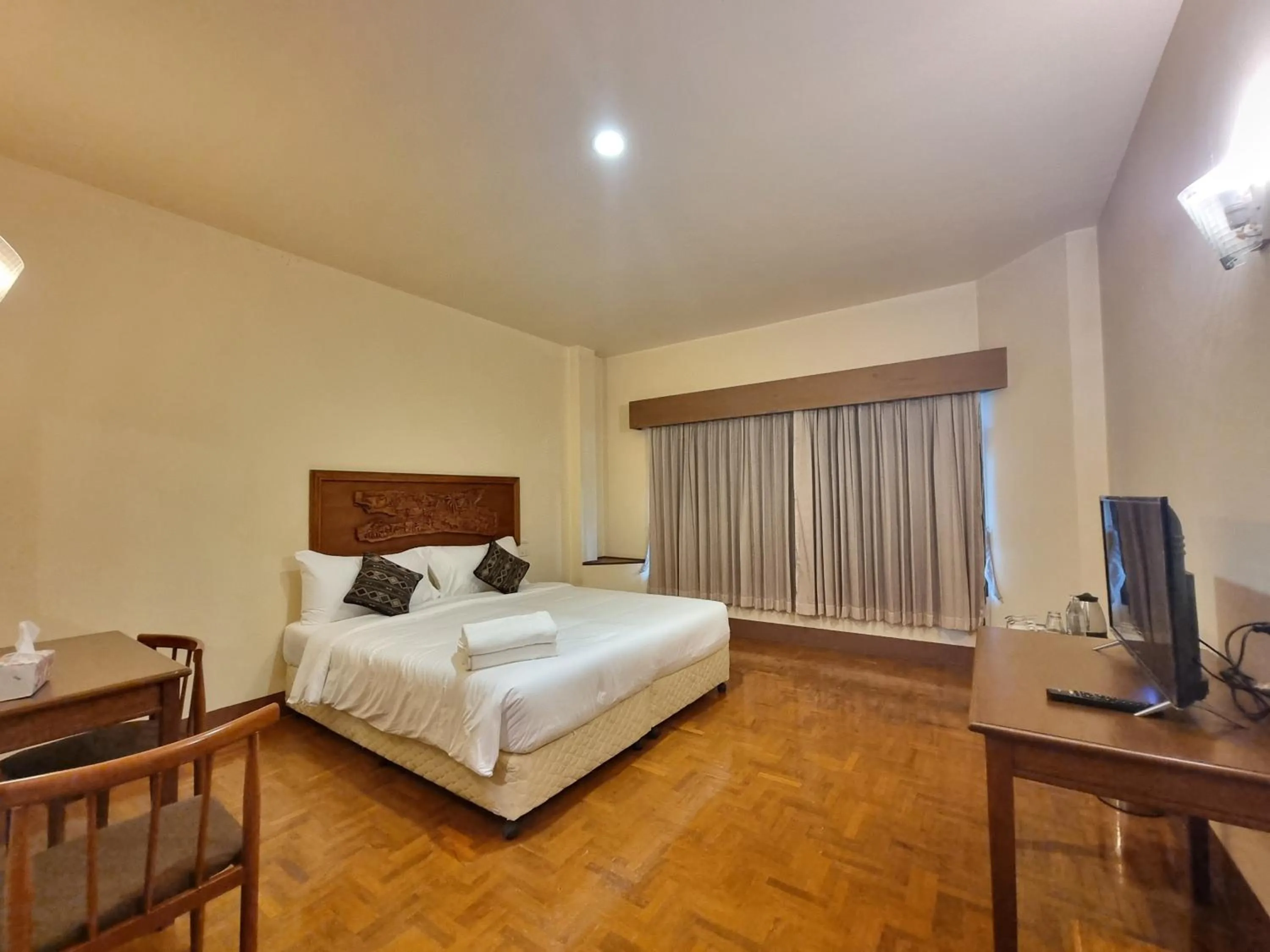 Bedroom, Bed in Baan Lanna ChiangRai