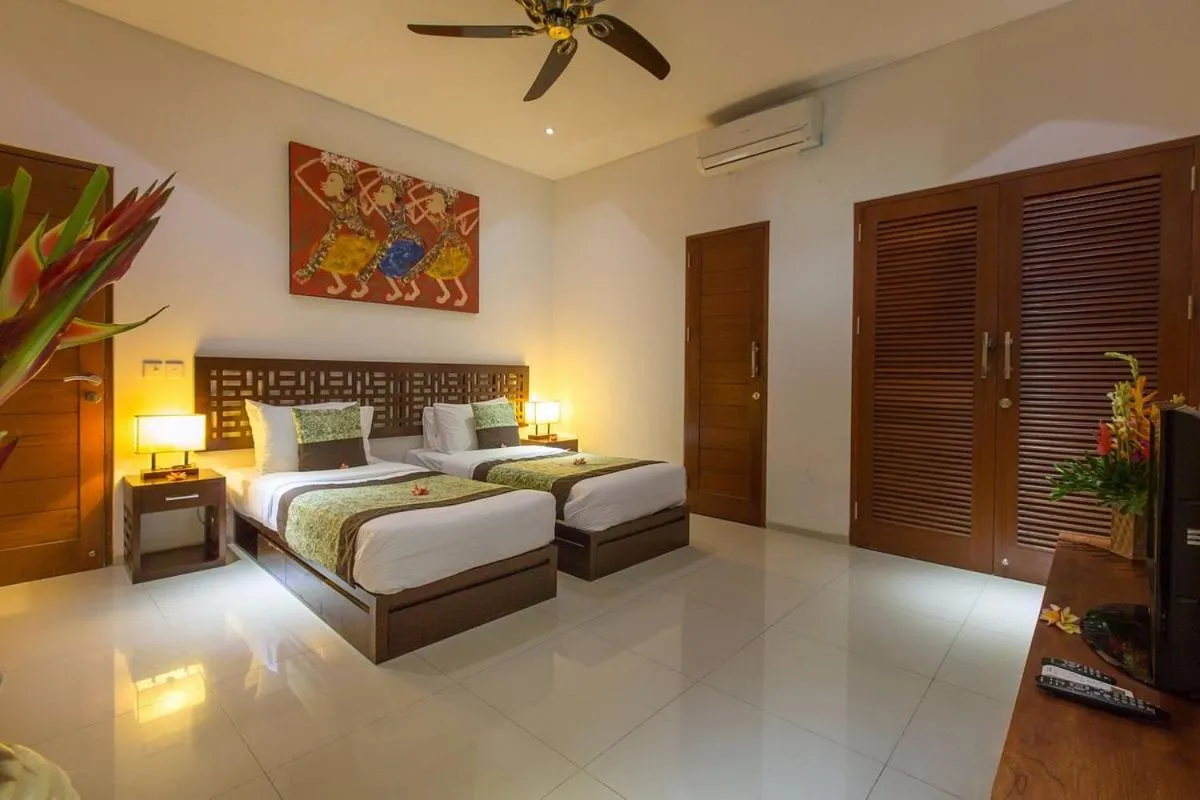 Bedroom in ViLLA GREEN MANGO SEMINYAK BALI