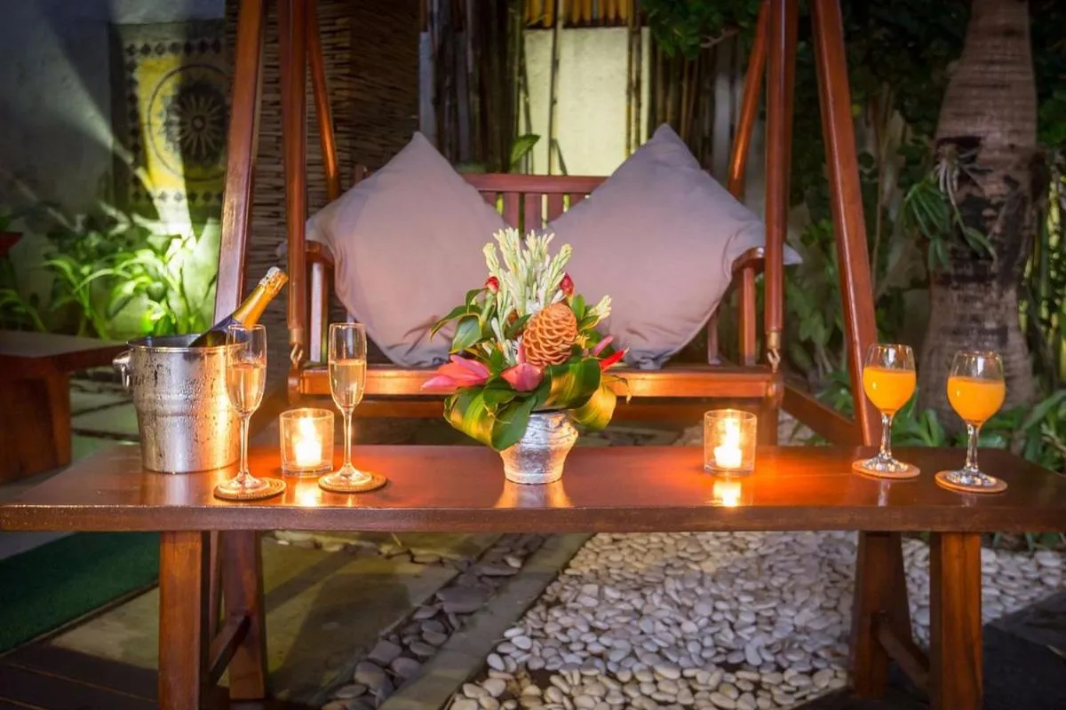 Patio in ViLLA GREEN MANGO SEMINYAK BALI