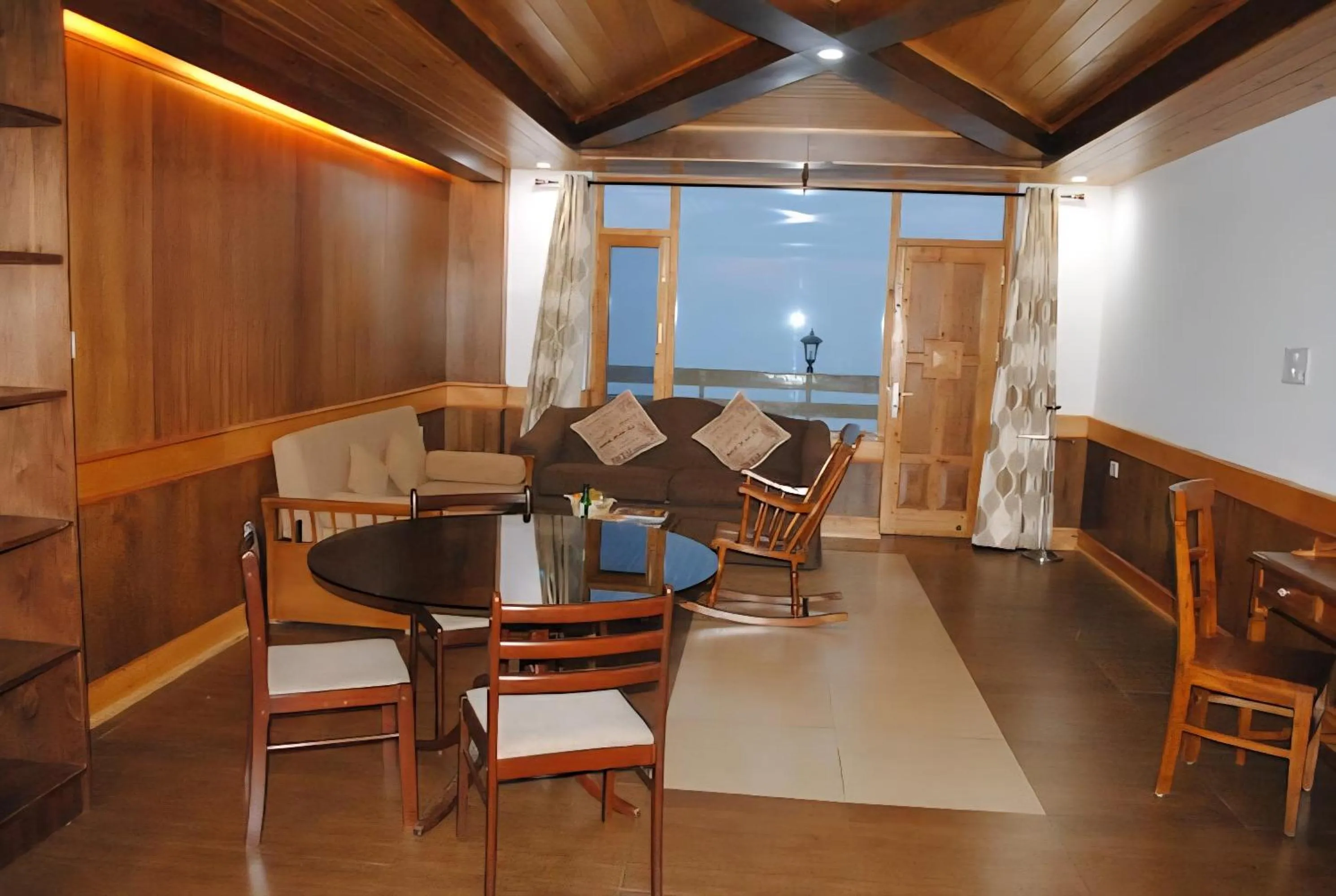 Dining area in Vivaan The Sunrise