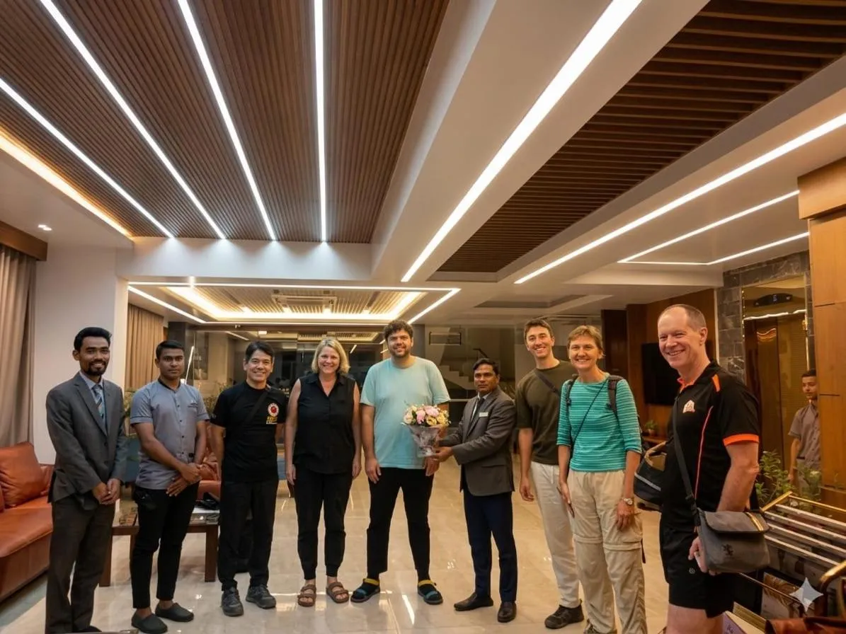 People in Sylhet Paradise Inn