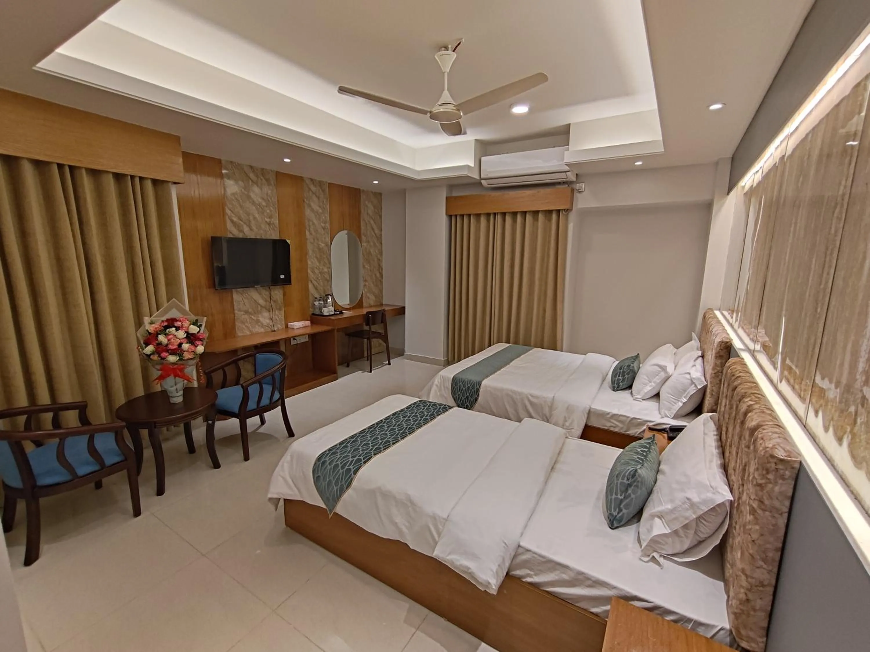 Bed in Sylhet Paradise Inn