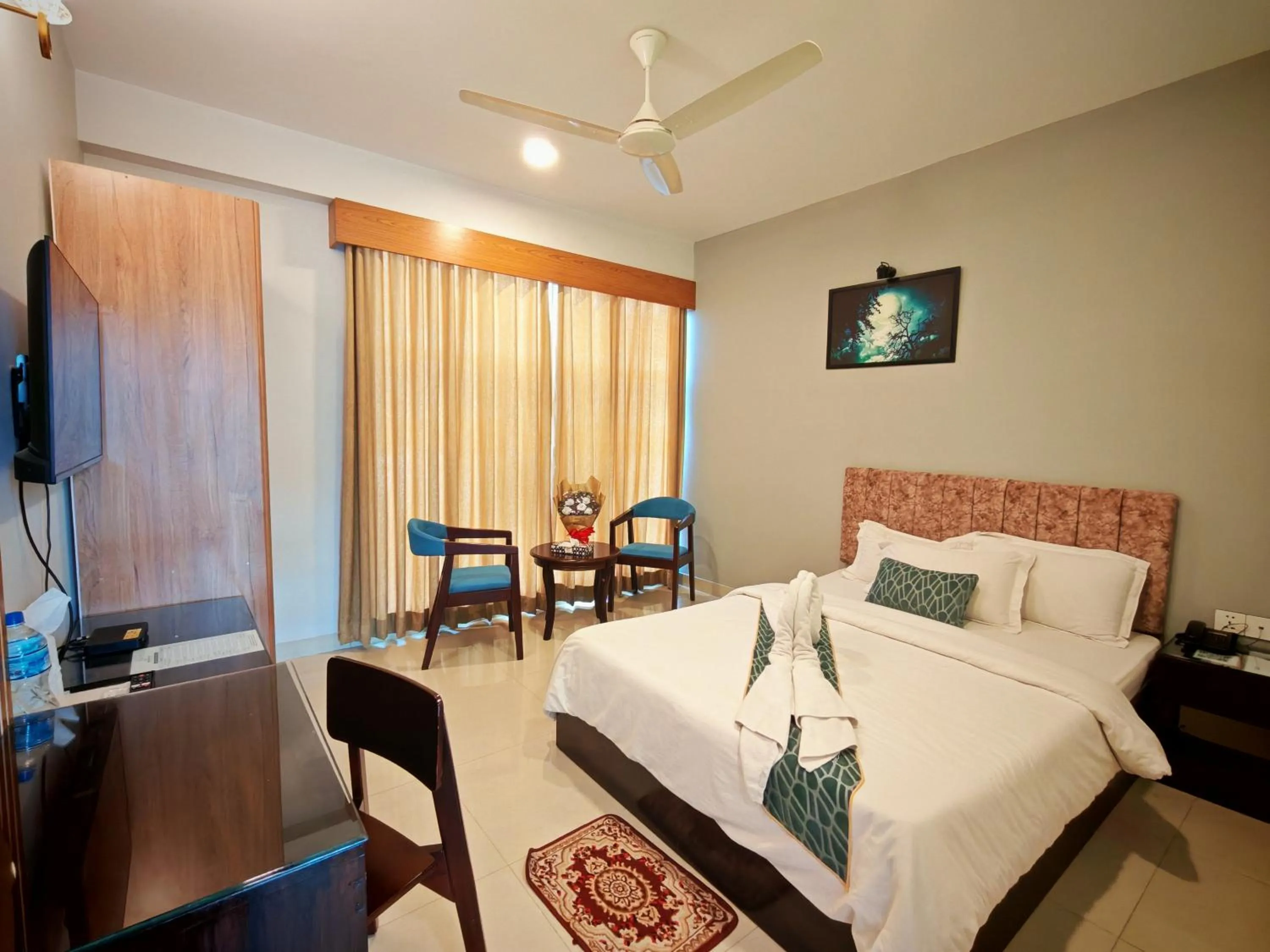Bedroom, Bed in Sylhet Paradise Inn