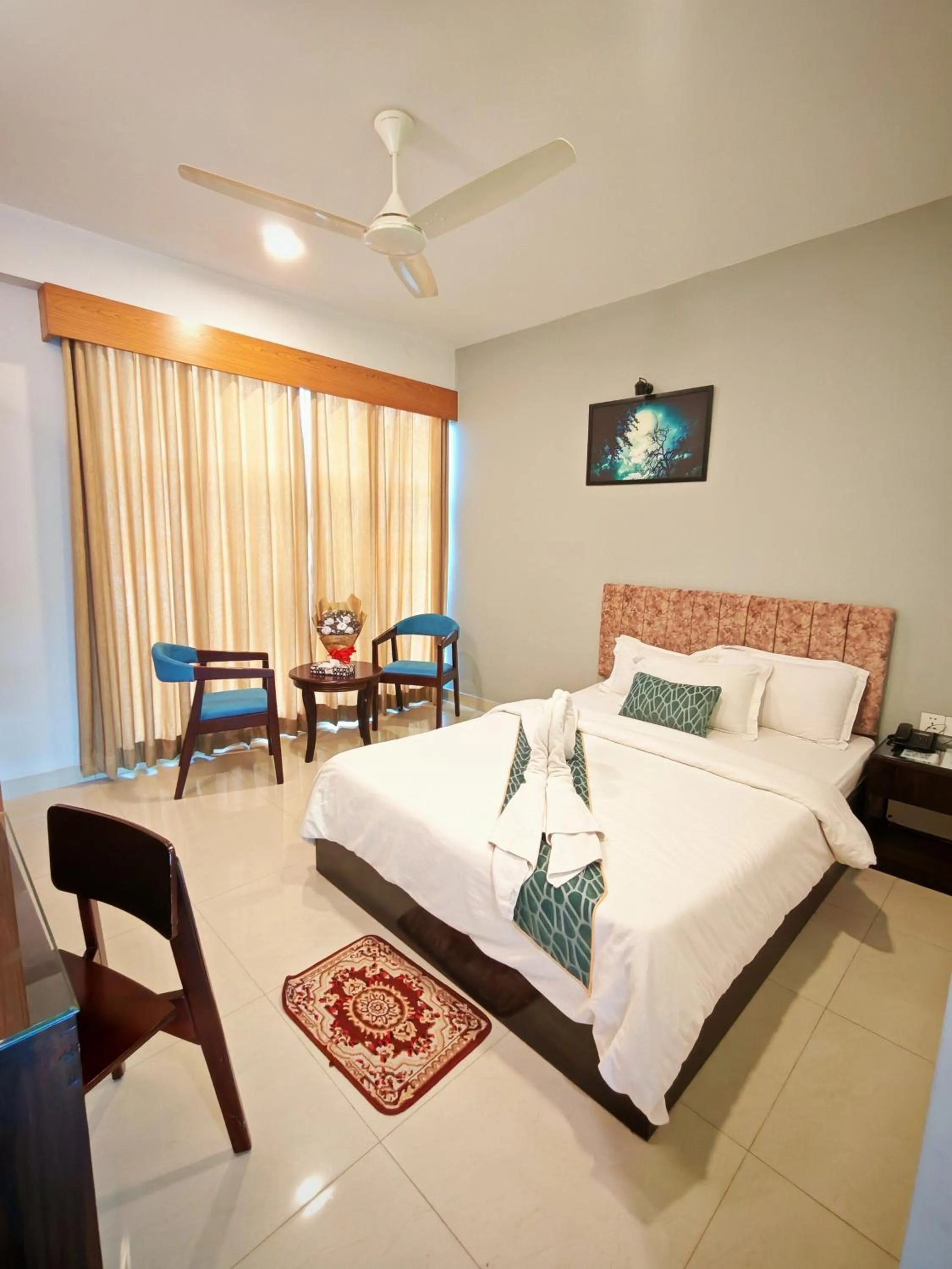 Bedroom, Bed in Sylhet Paradise Inn