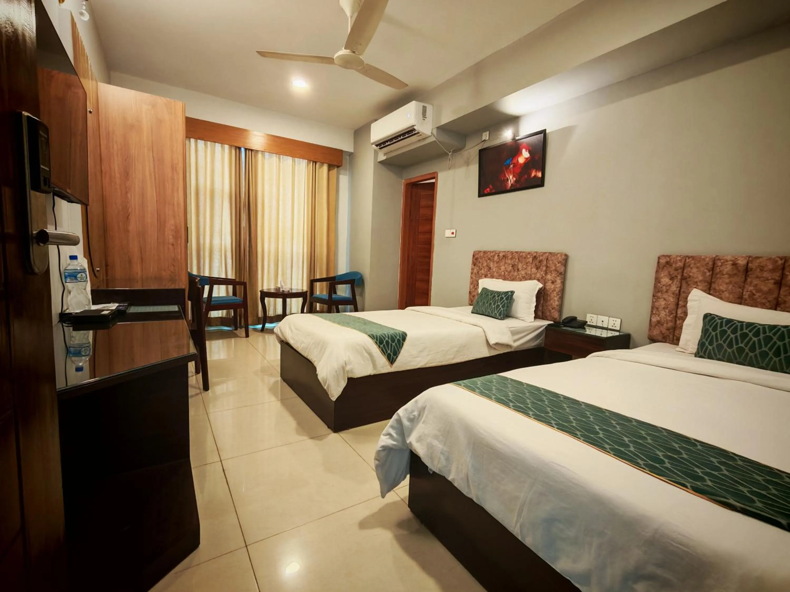 Bedroom, Bed in Sylhet Paradise Inn