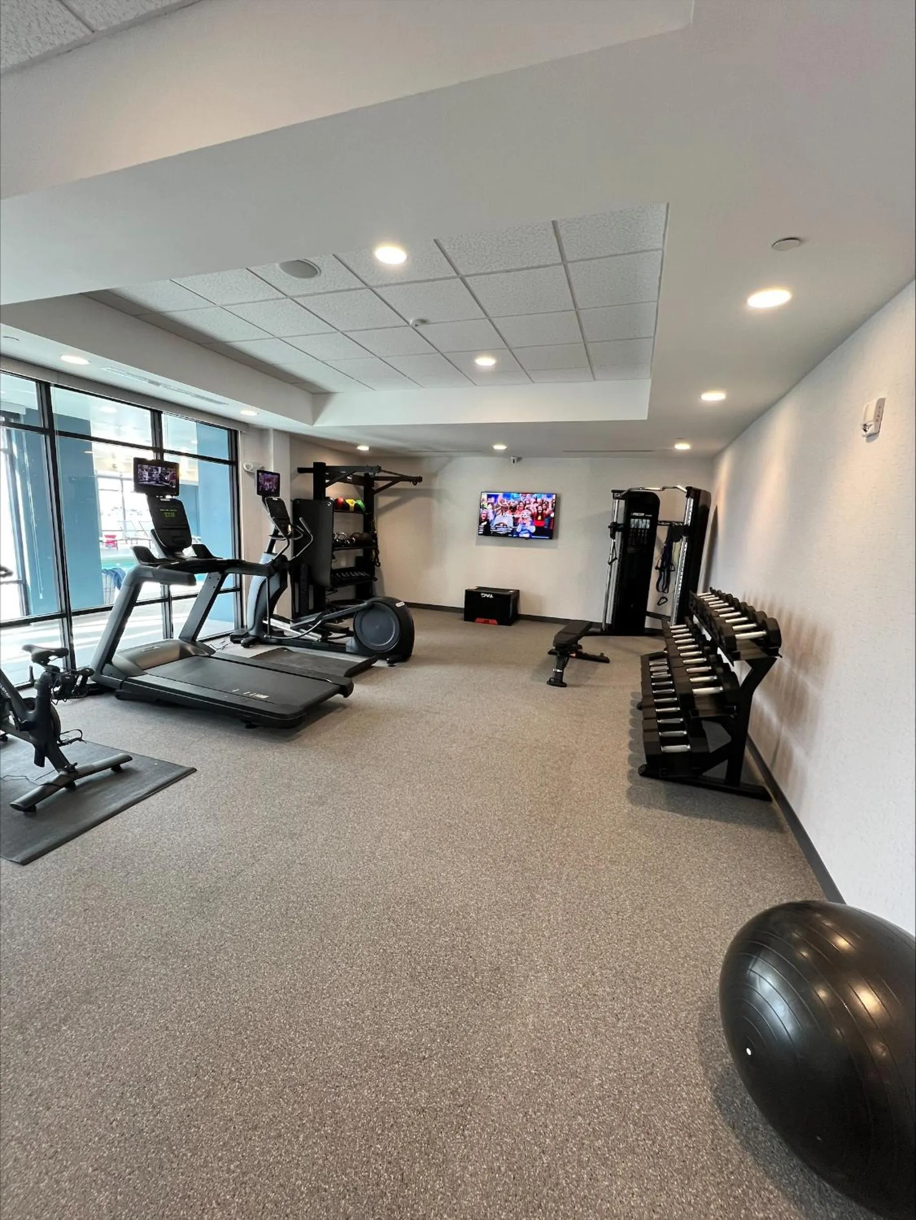 Fitness centre/facilities in Home2 Suites By Hilton Bozeman Four Corners