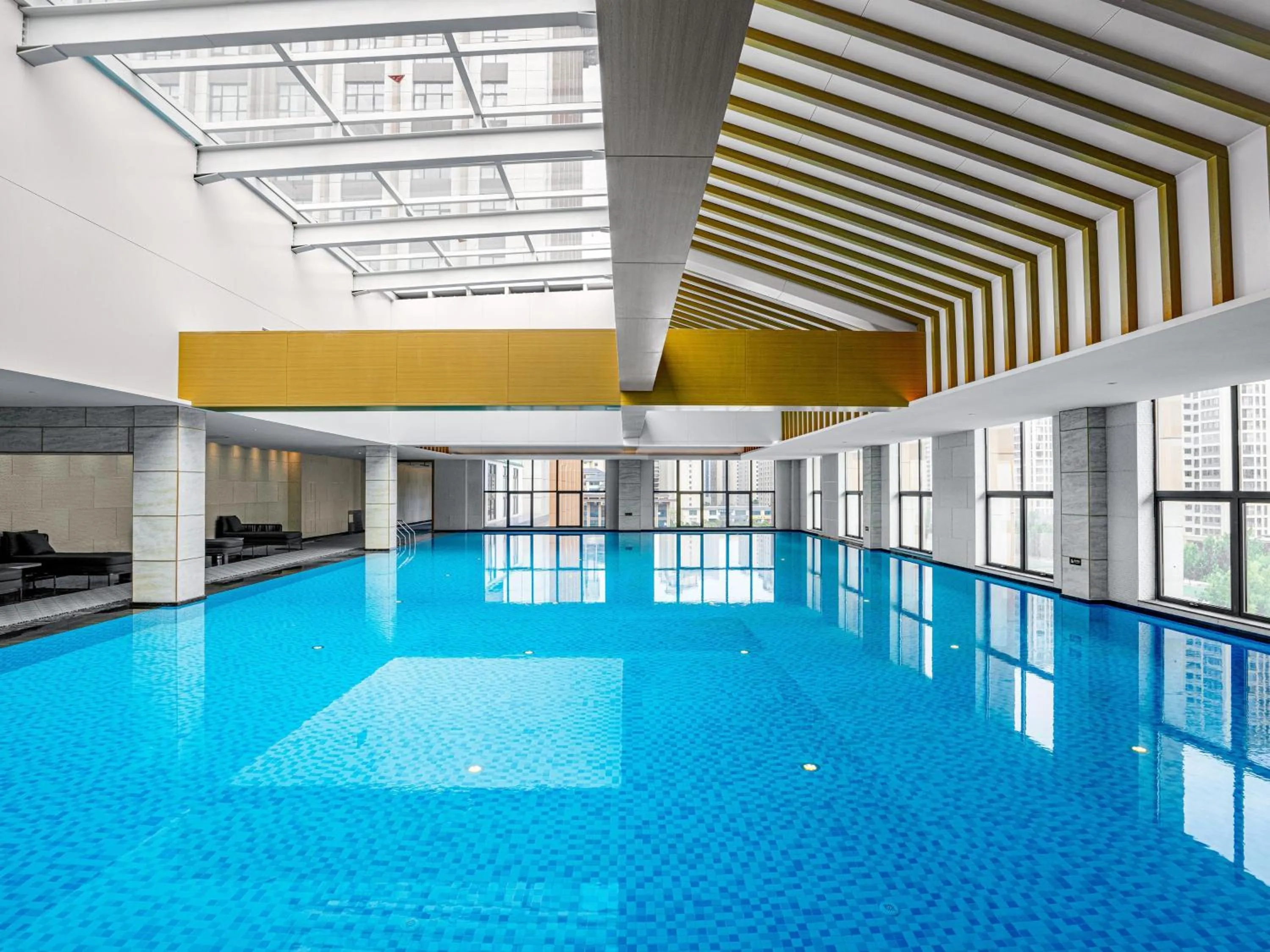 Pool view in Doubletree By Hilton Kaifeng