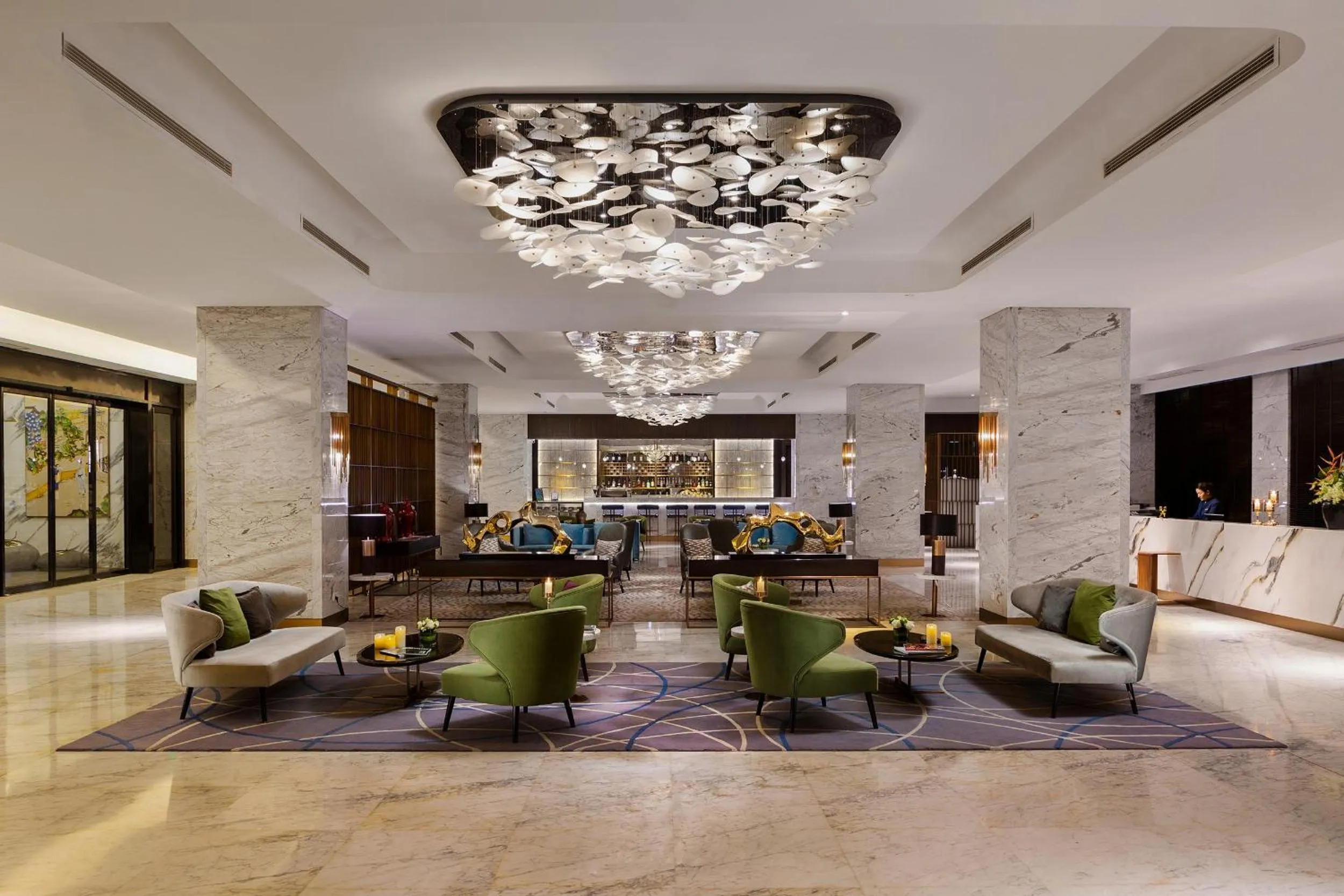 Lobby or reception in Doubletree By Hilton Shanghai Hongqiao