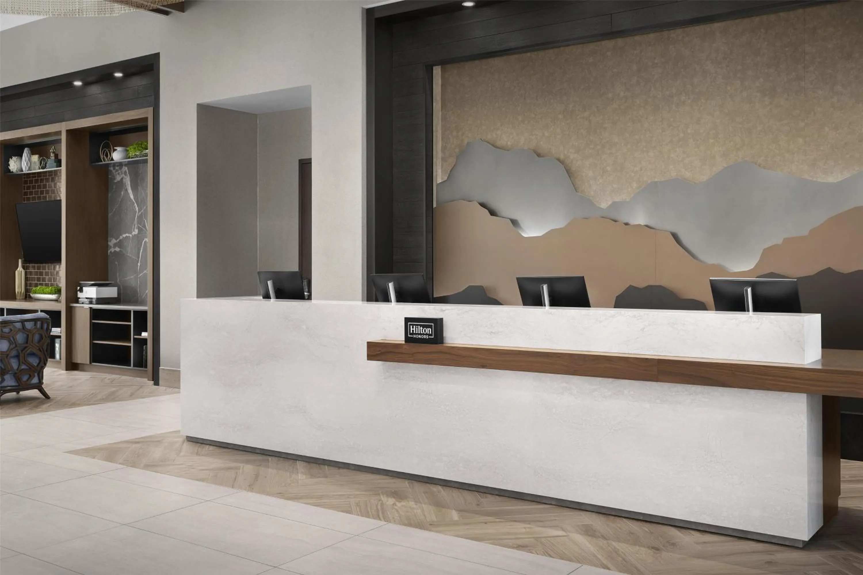 Lobby or reception in Embassy Suites By Hilton Pigeon Forge Resort