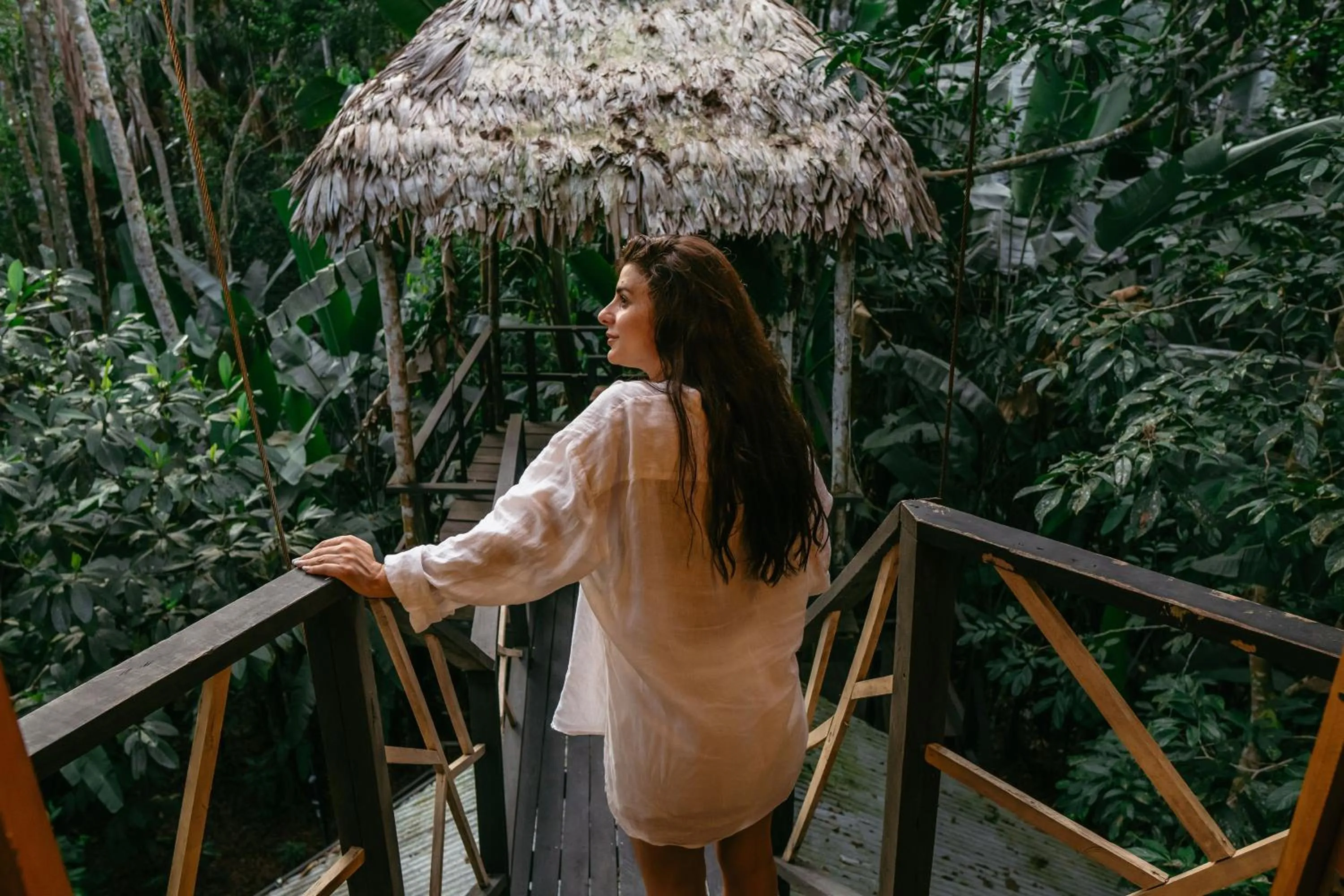 Guests in Burú Nature Hotel
