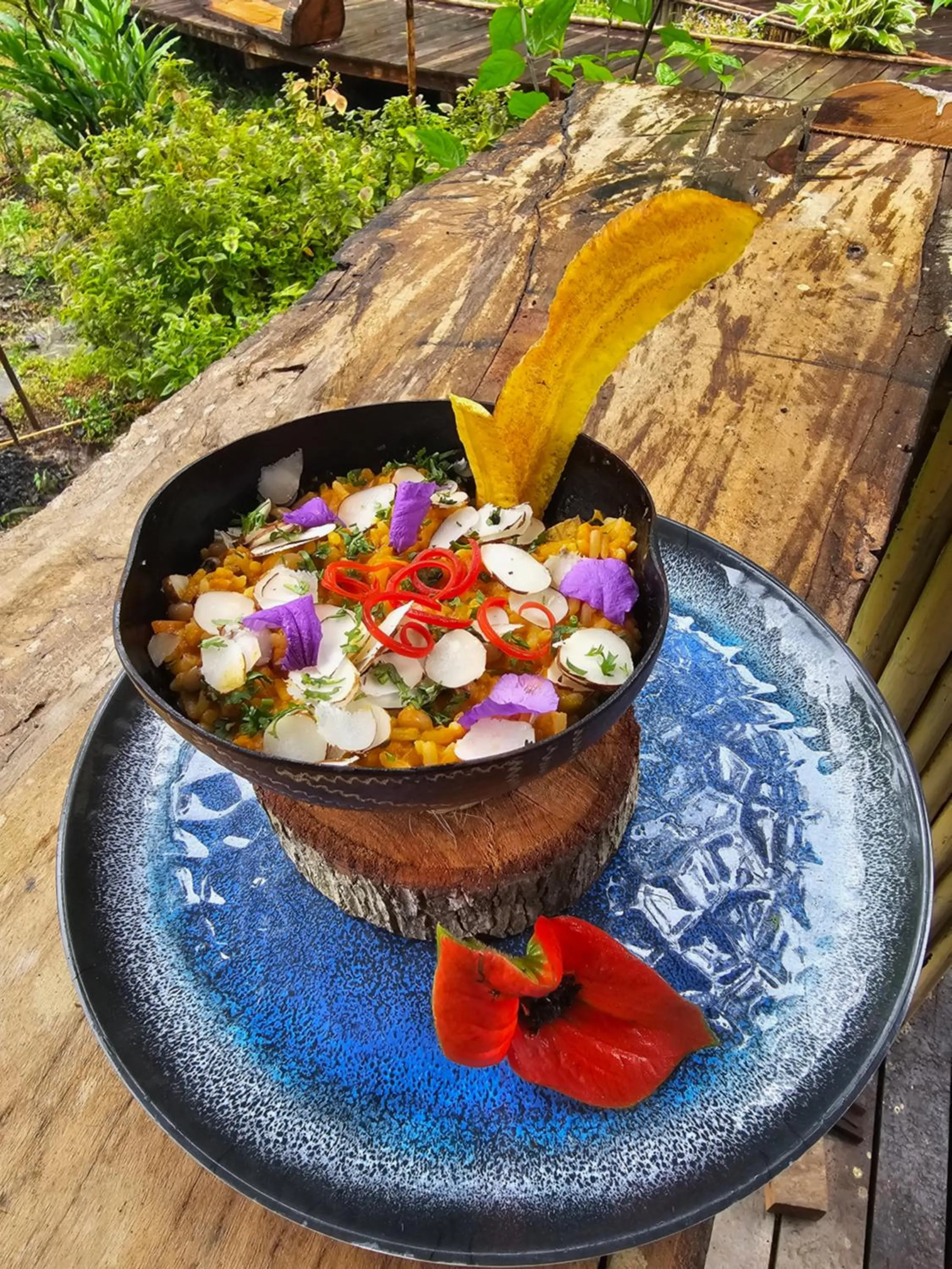 Dinner in Burú Nature Hotel