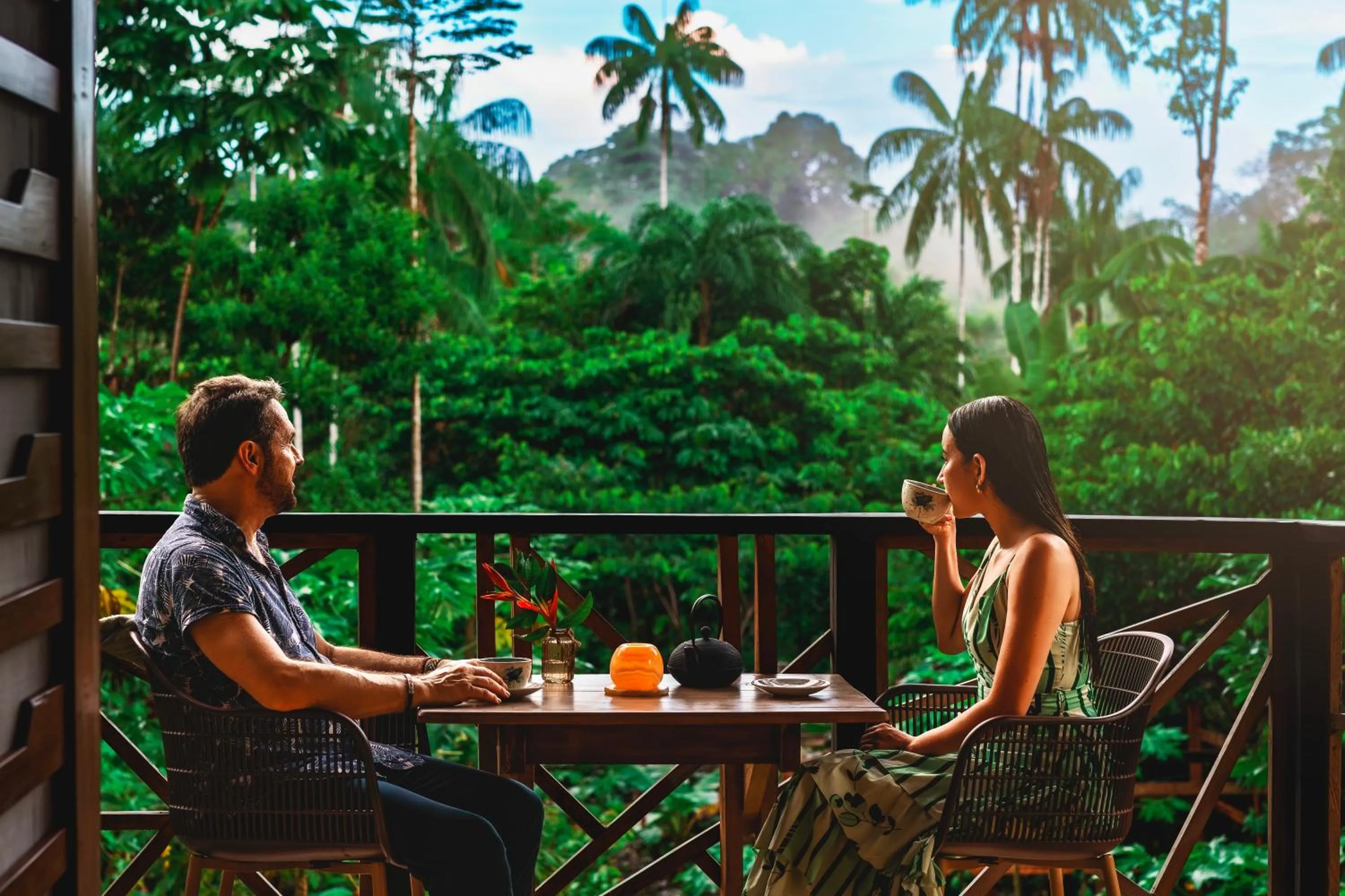 Garden view in Burú Nature Hotel