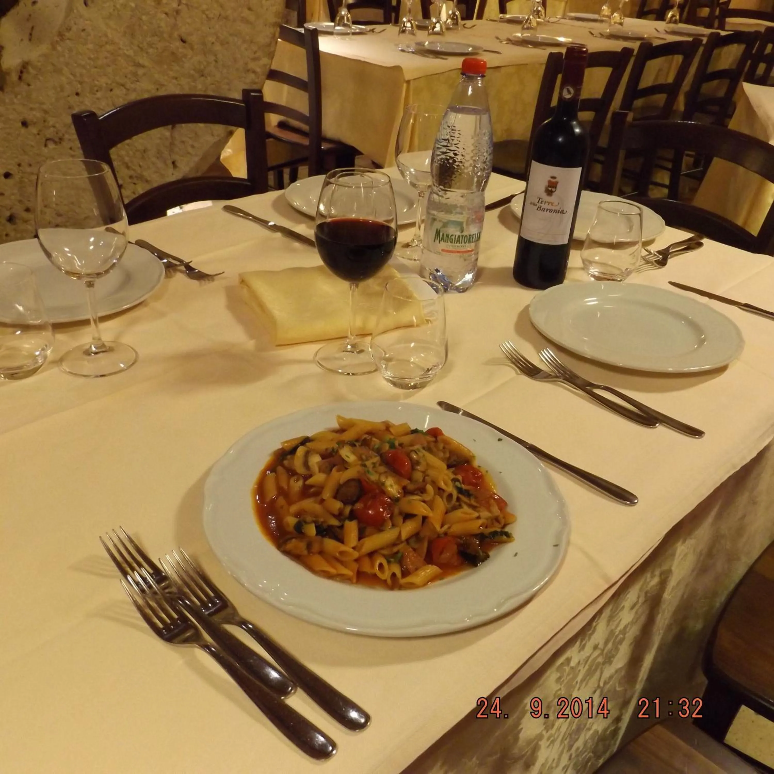 Food and drinks in Corte dei Monaci