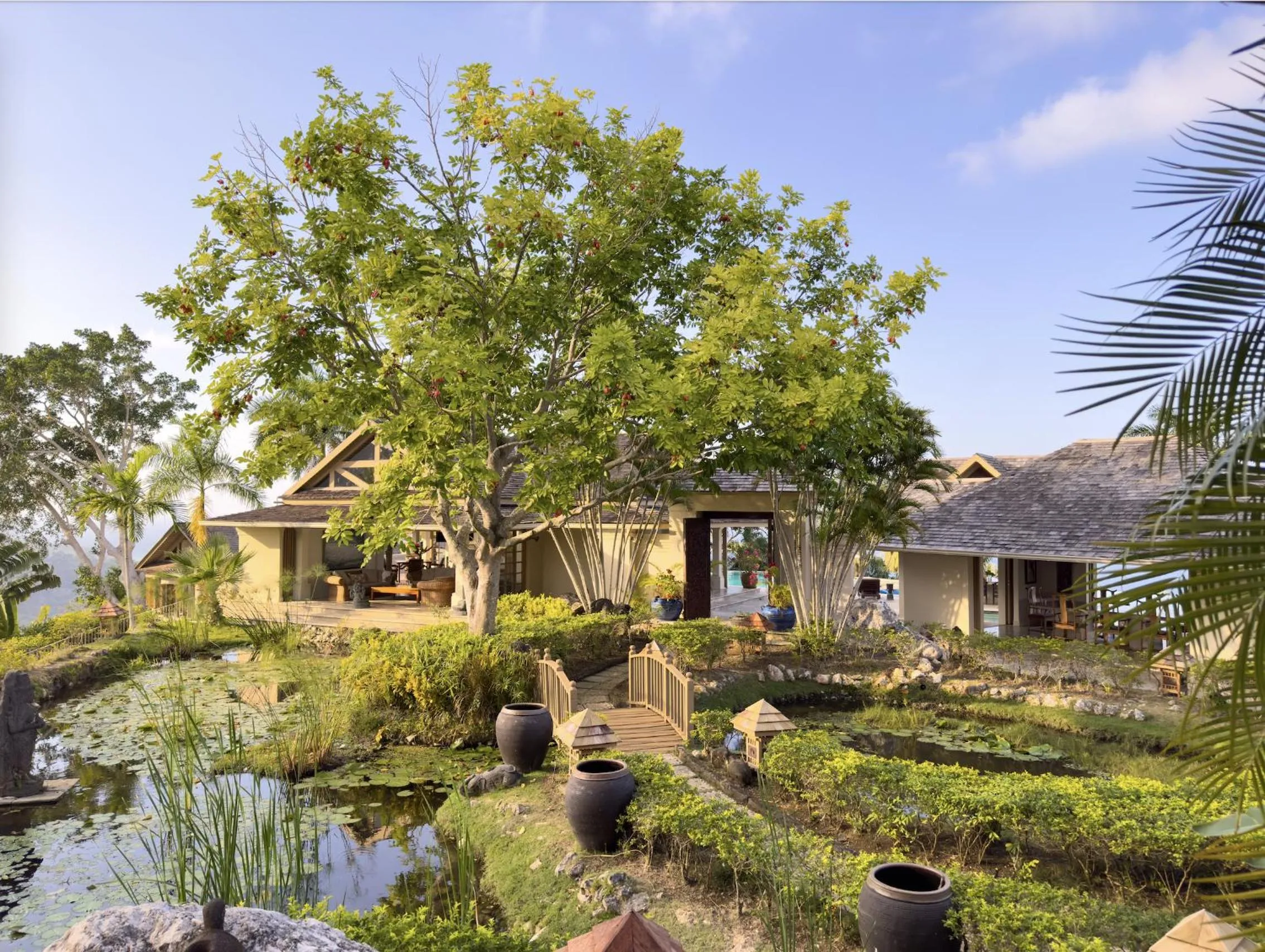 Garden in Silent Waters Villa