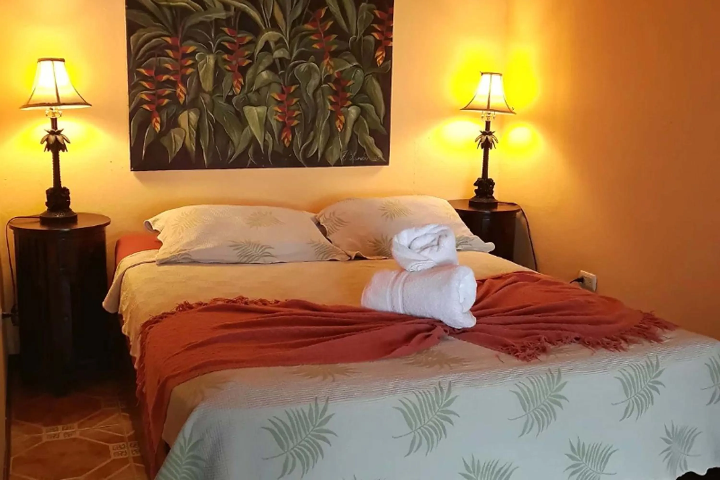 Bedroom, Bed in Mango Moon Villa