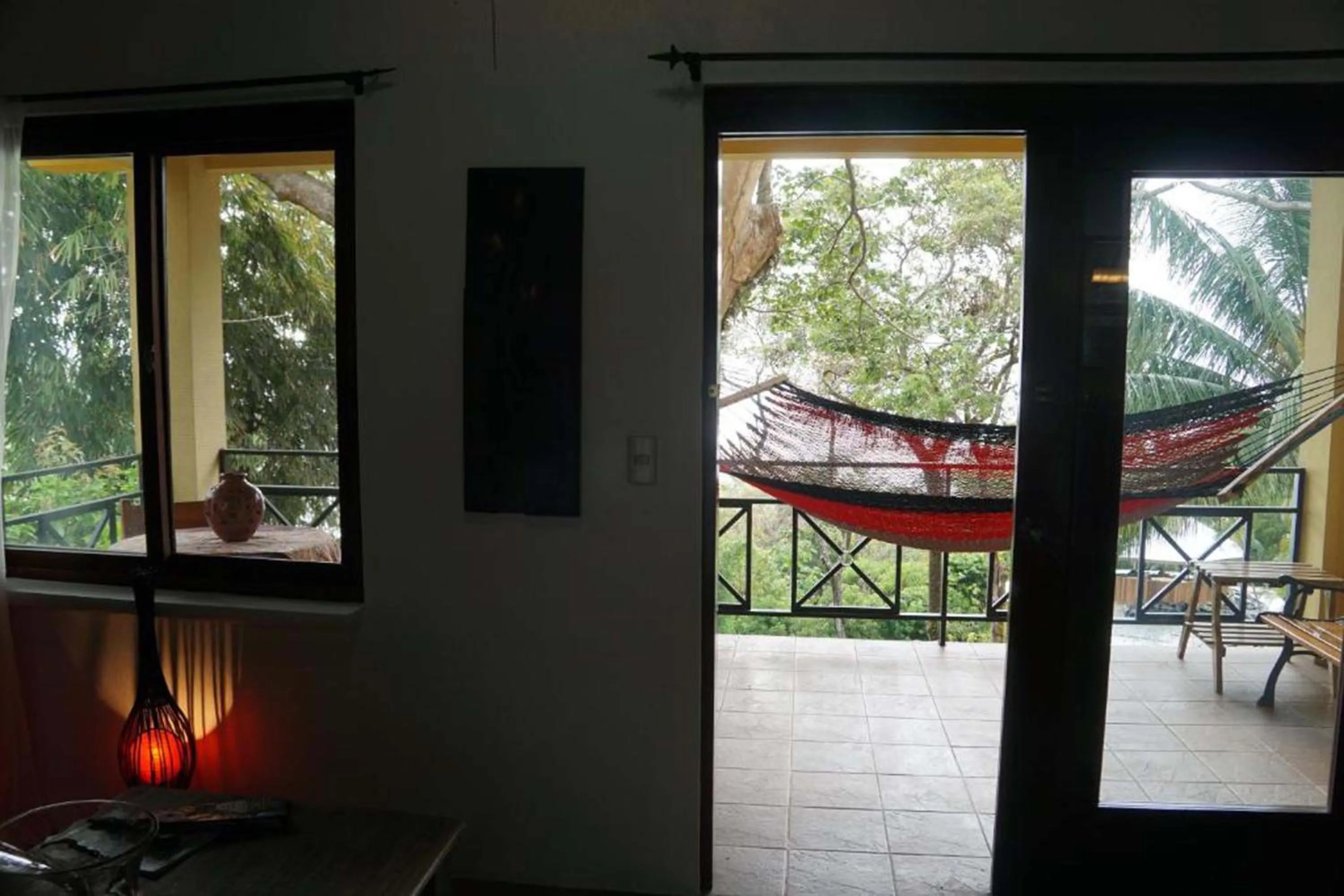 Garden view in Mango Moon Villa