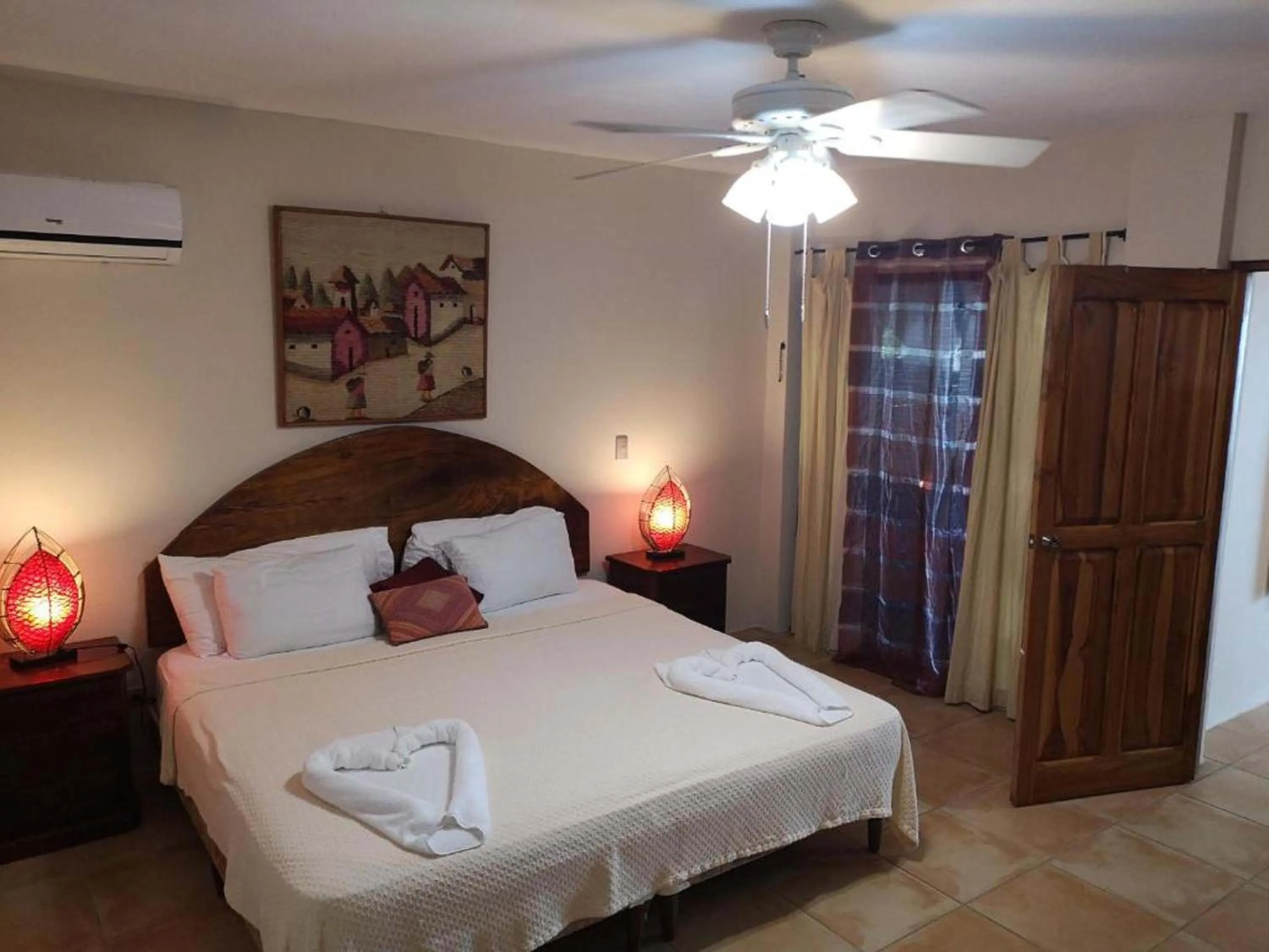 Bed in Mango Moon Villa