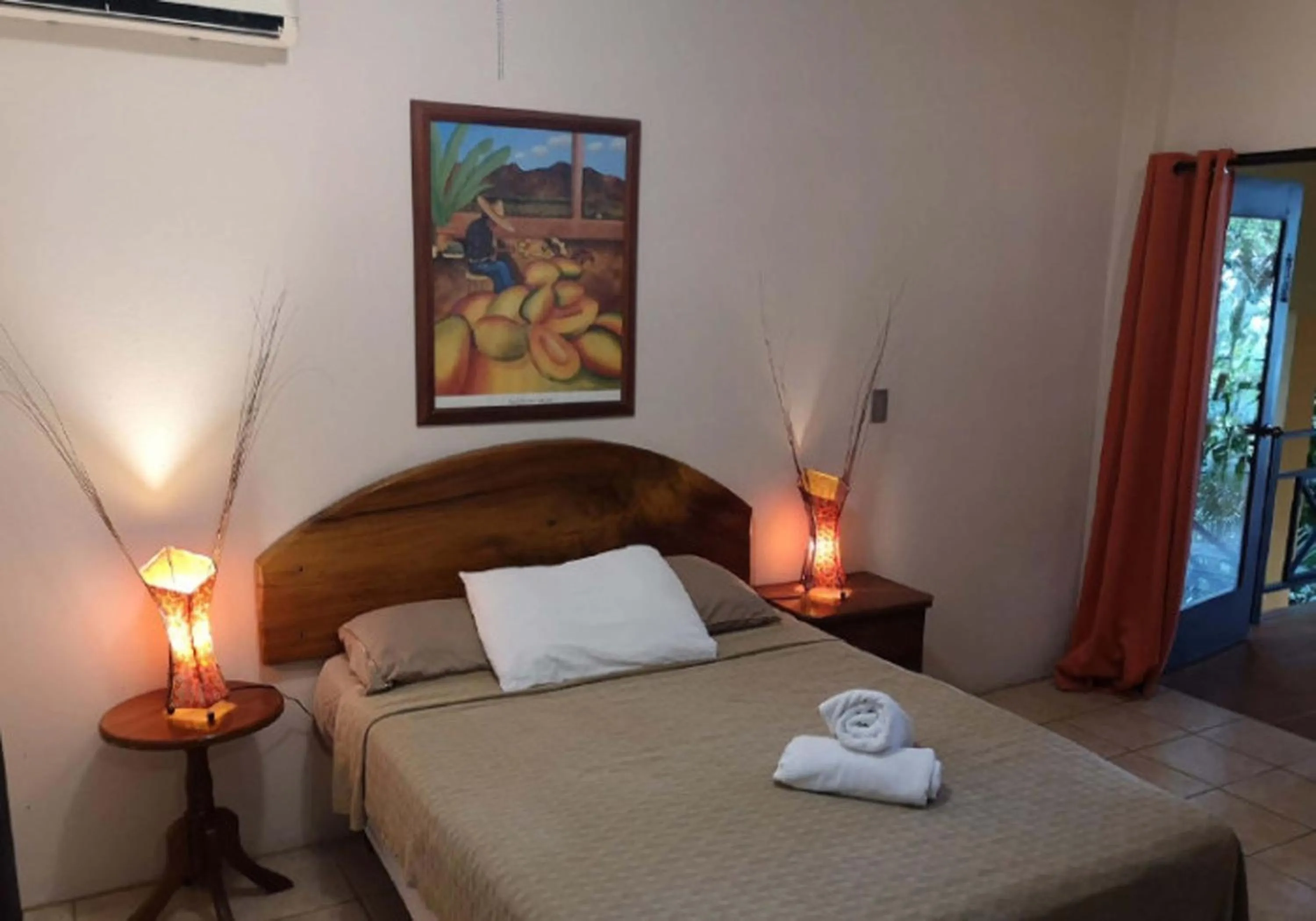 Bed in Mango Moon Villa