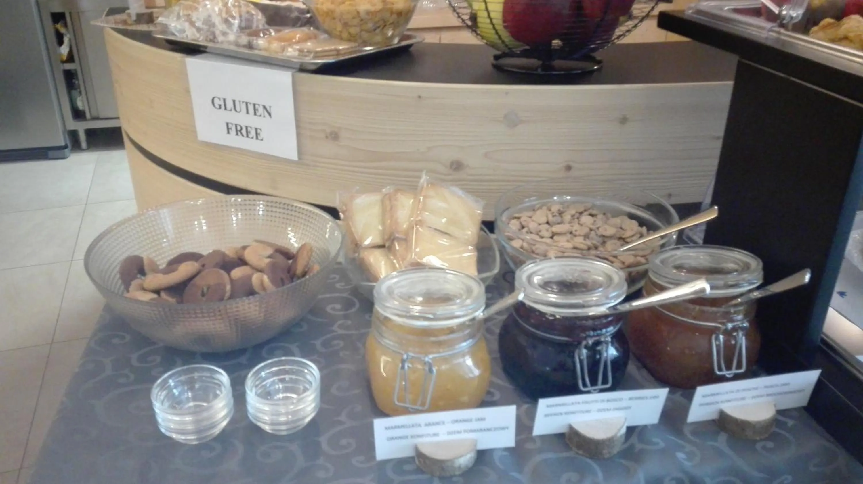 Buffet breakfast in Aparthotel Dolomites Living&Relax