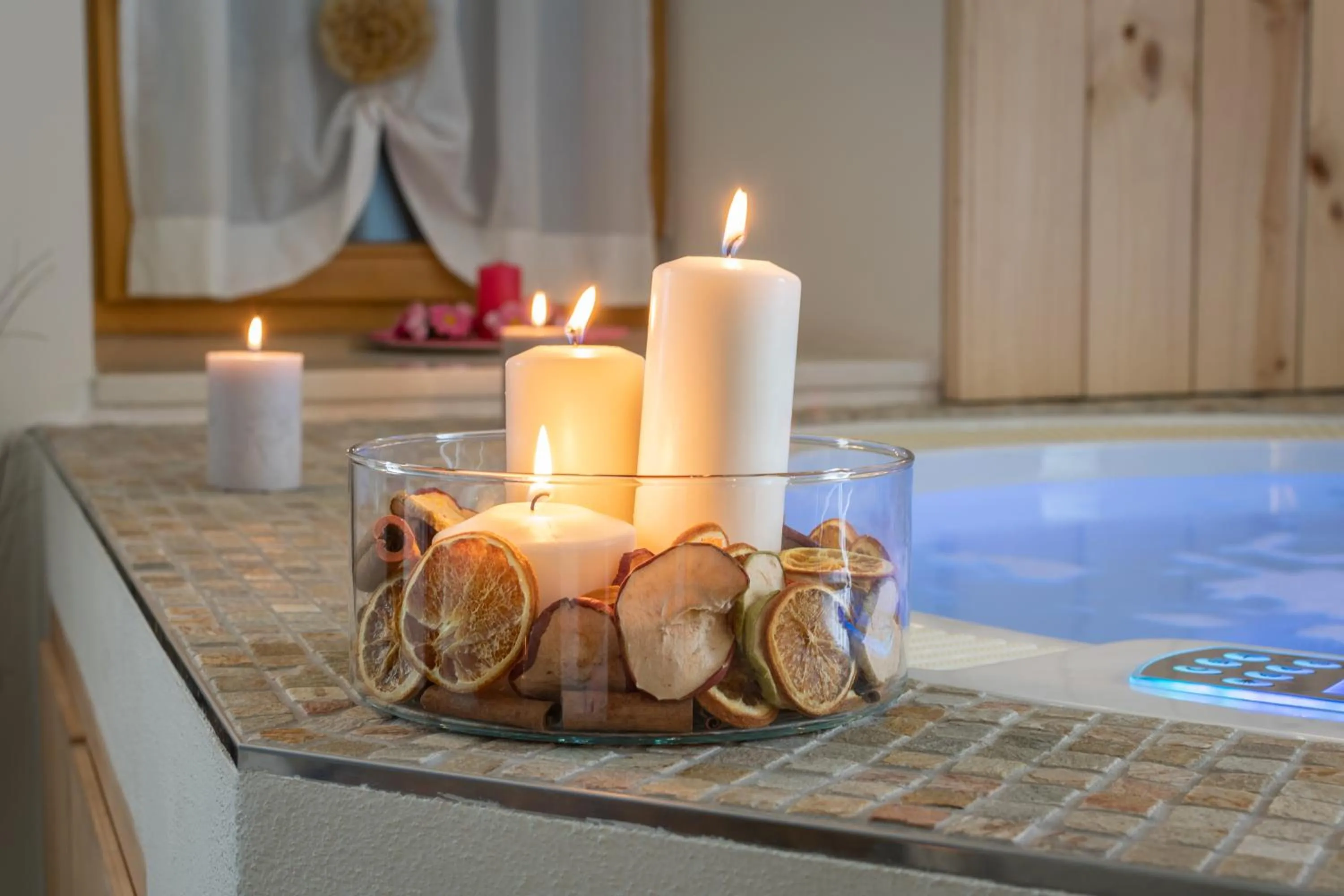 Decorative detail in Aparthotel Dolomites Living&Relax