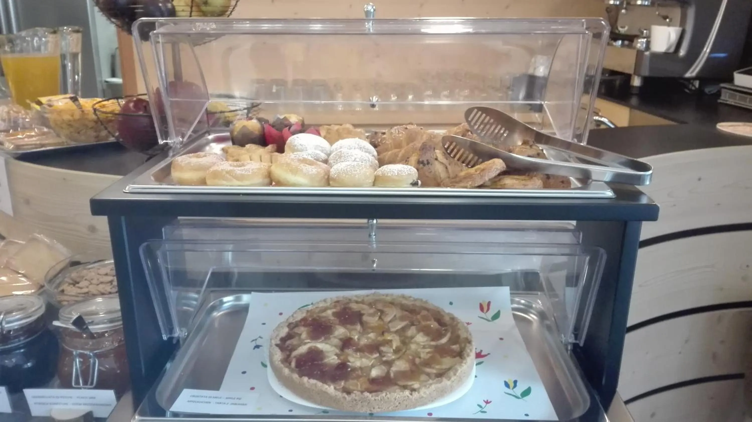 Buffet breakfast in Aparthotel Dolomites Living&Relax