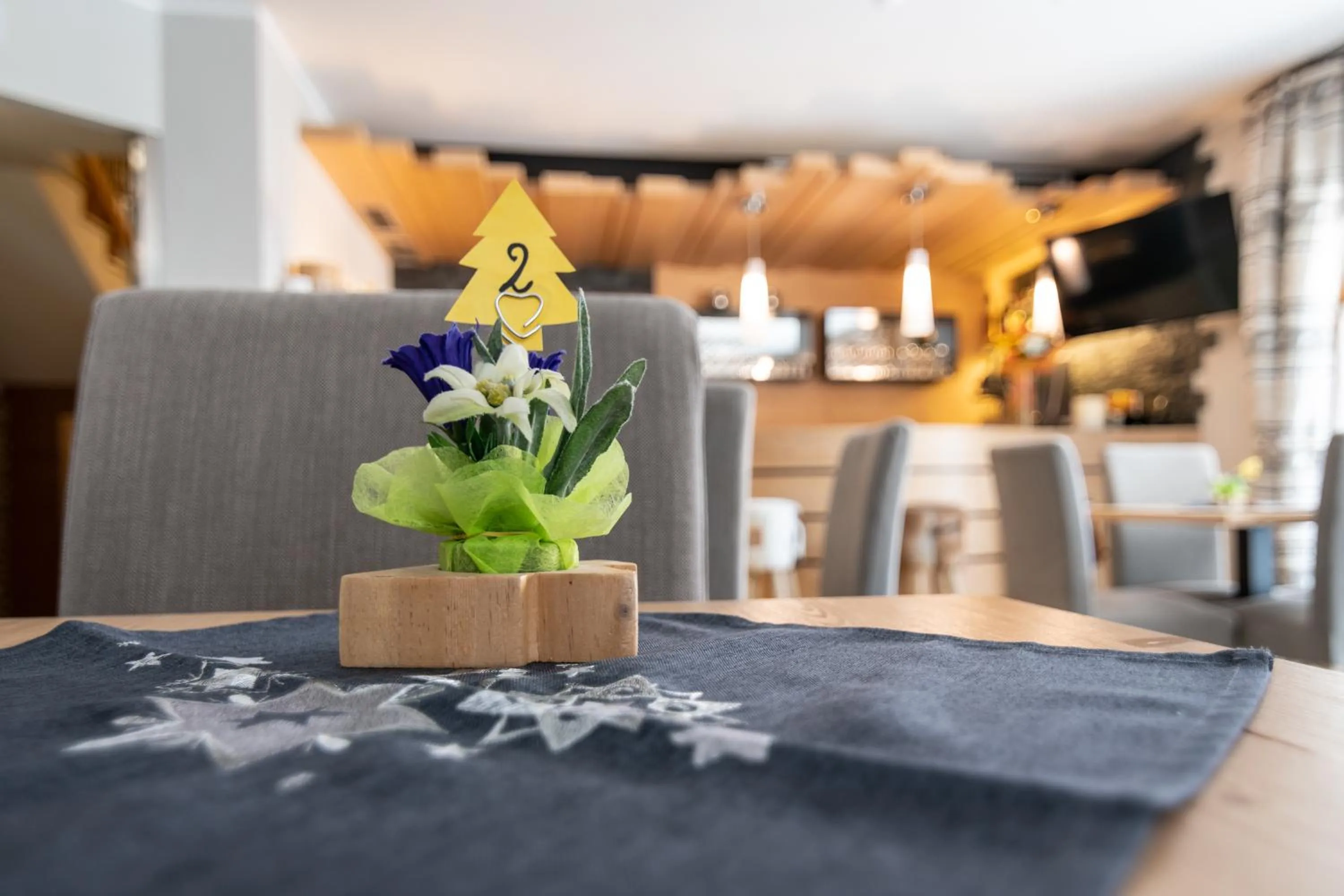 Decorative detail in Aparthotel Dolomites Living&Relax