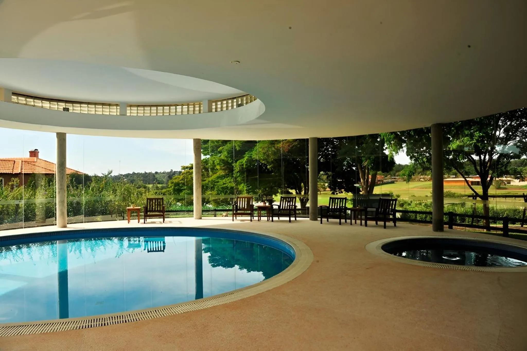 Swimming pool in Hotel Fasano Boa Vista