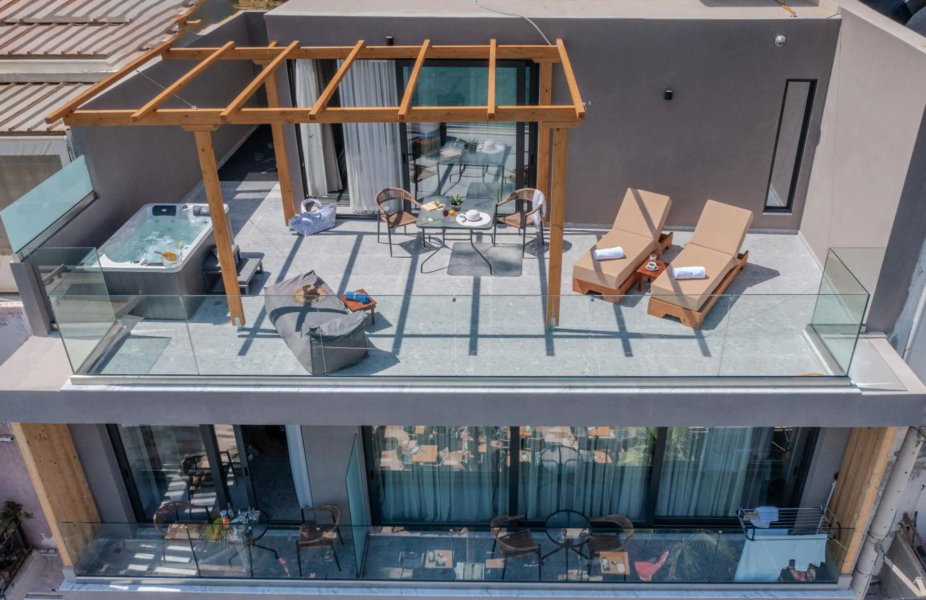 Balcony/Terrace in Soho SeaFront Suites