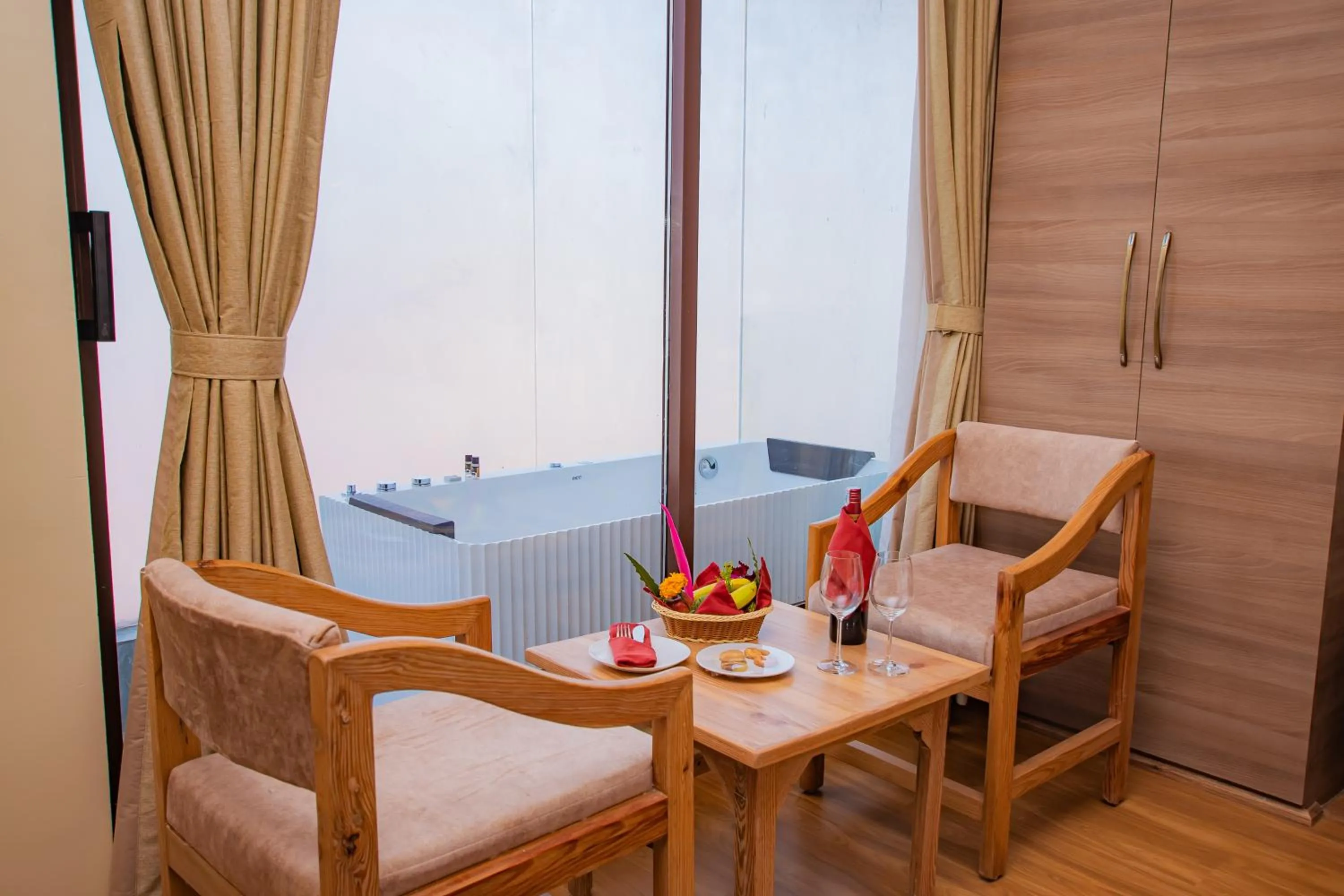 Seating area in Temple Himalaya Hotel & Spa