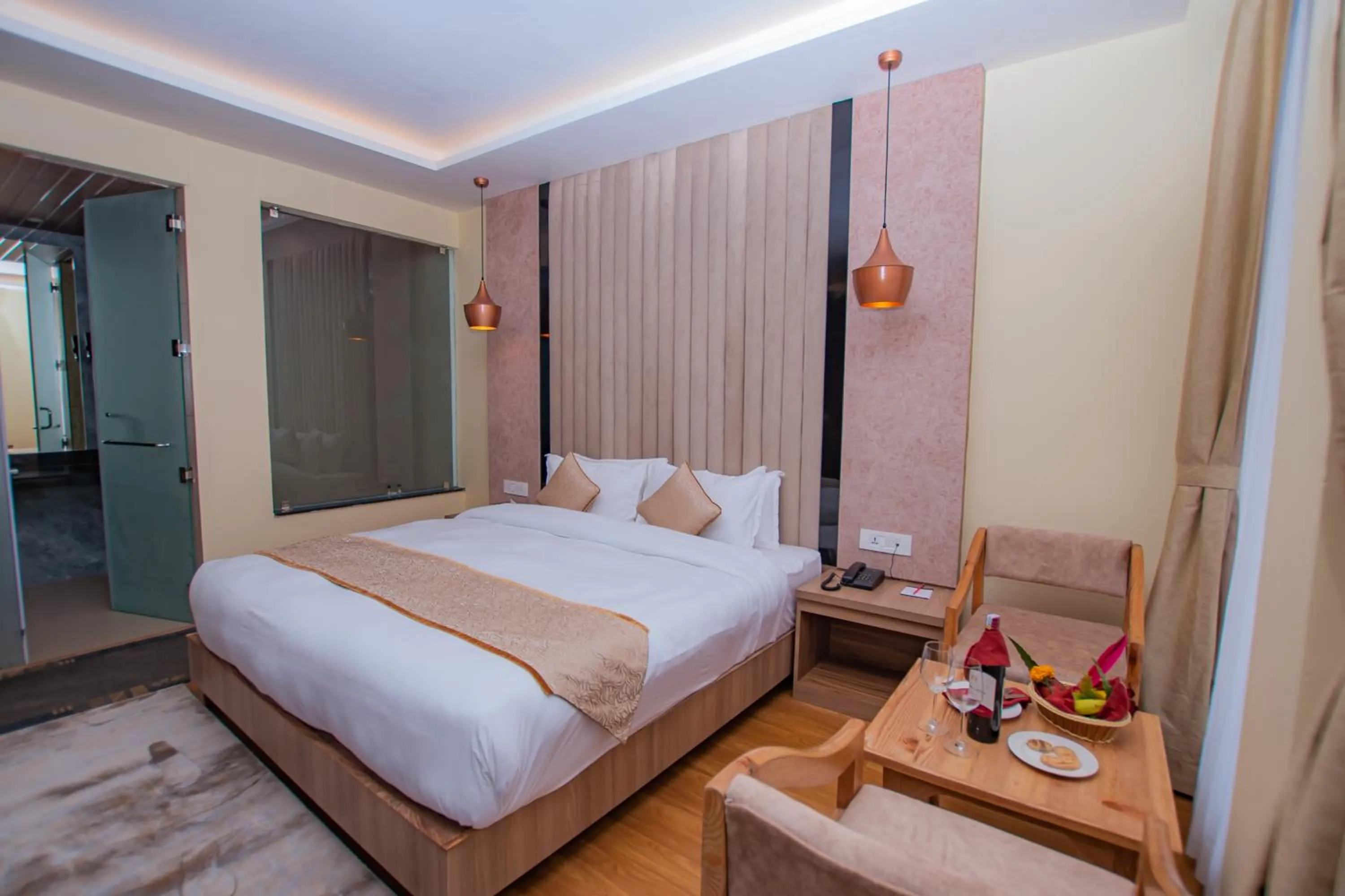 Bedroom, Bed in Temple Himalaya Hotel & Spa