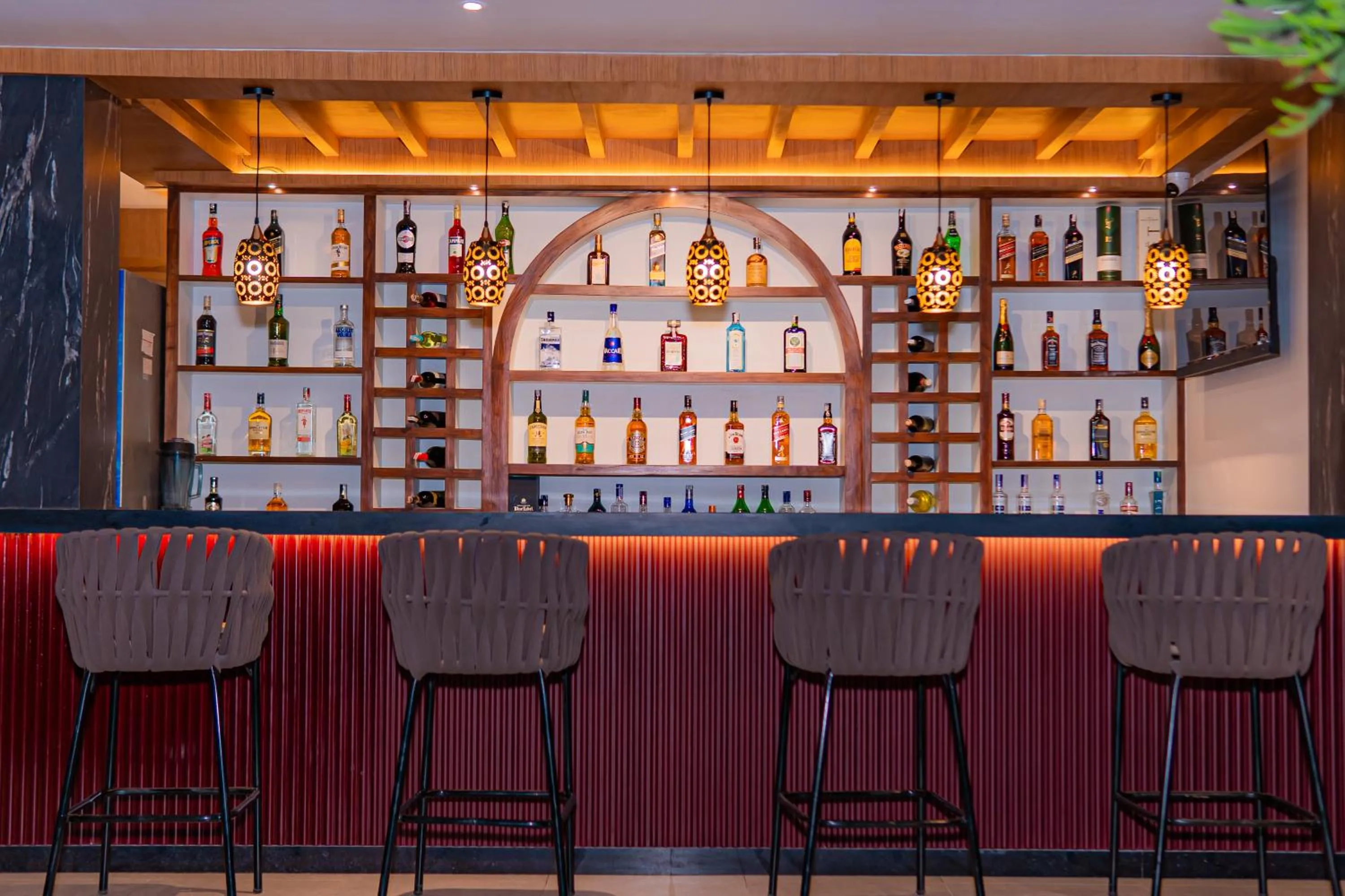 Lounge or bar in Temple Himalaya Hotel & Spa