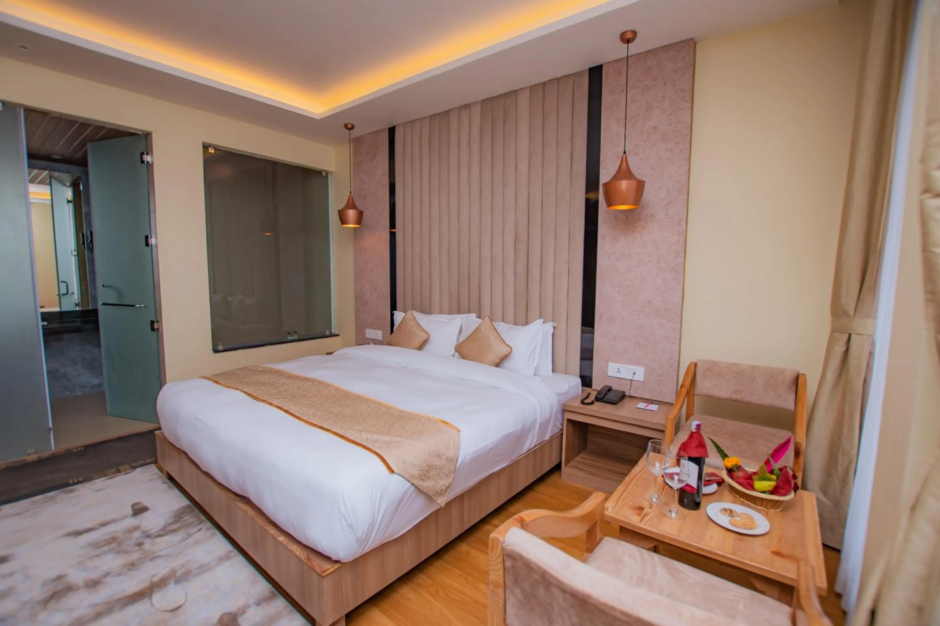 Bedroom, Bed in Temple Himalaya Hotel & Spa