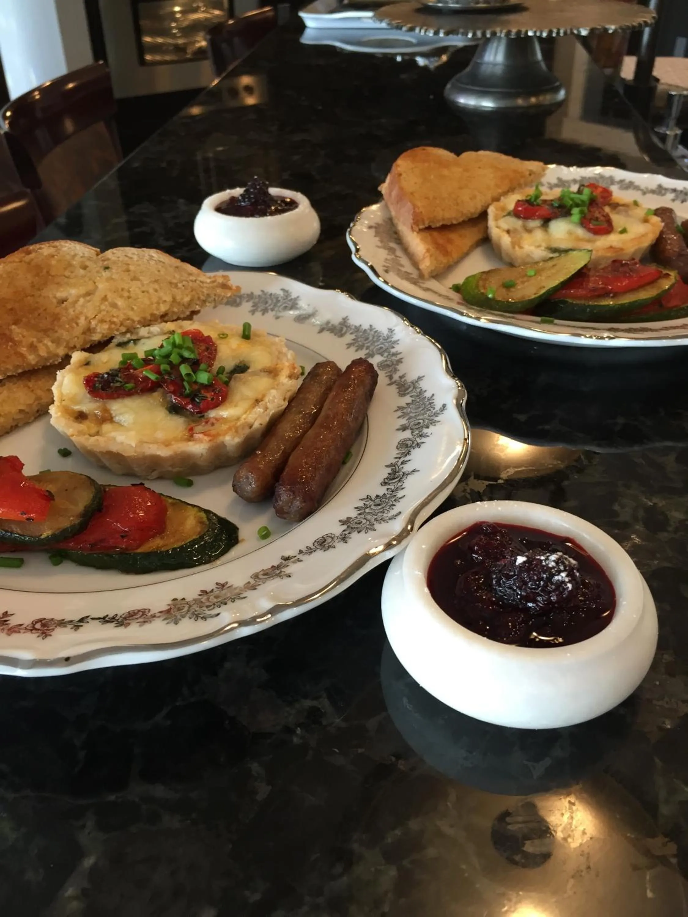 Breakfast in Brookside Inn Boutique Hotel