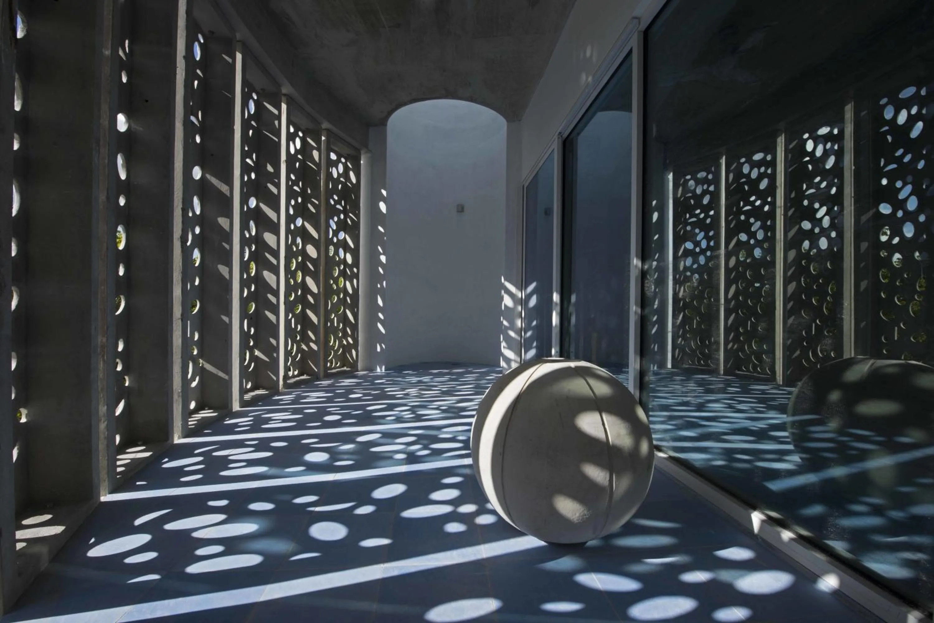 Decorative detail in El Blok